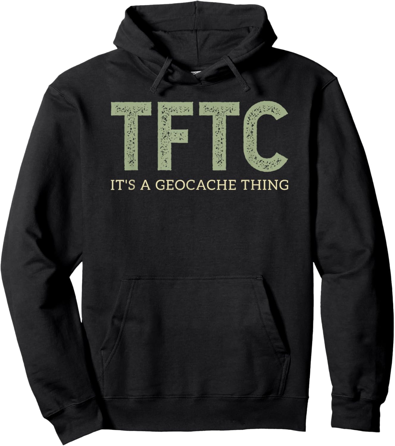 TFTC -It's a Geocache thing - Geocache & Geocacher Hoodie - Hoodie | Black