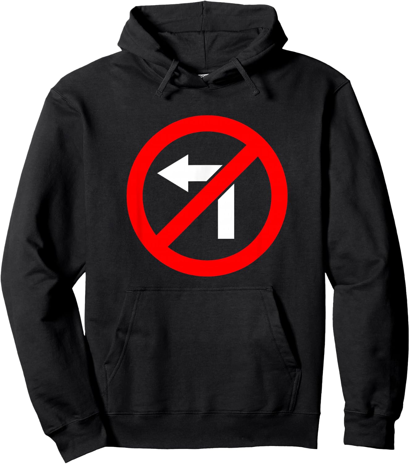 No Turning Left Unwoke Freedom Hoodie - Hoodie | Black