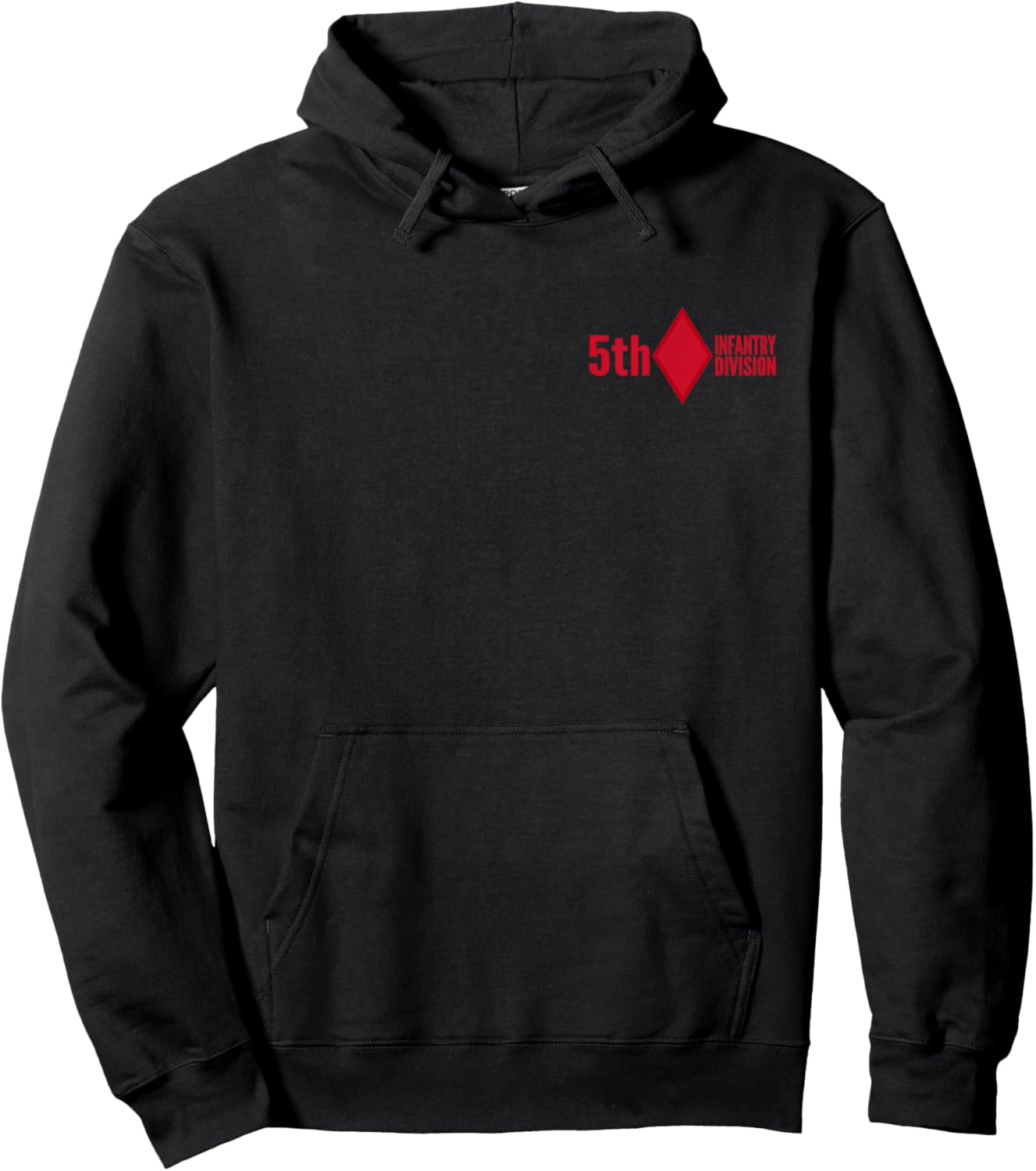 5th Infantry Division Army Hoodie - Hoodie | Black