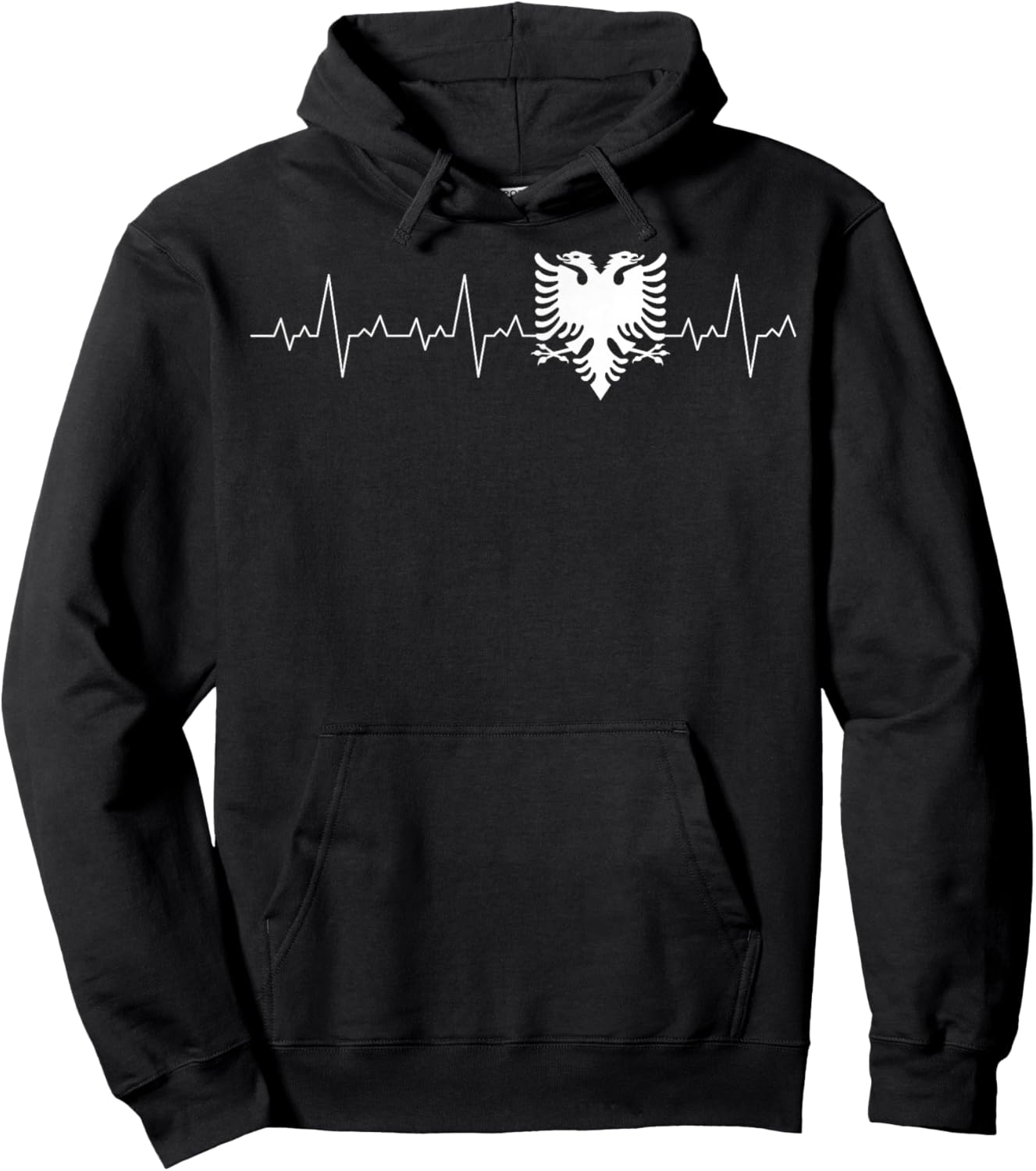 Republic of Albania Albania Shqipëria Tirana Albanian Hoodie - Hoodie | Black