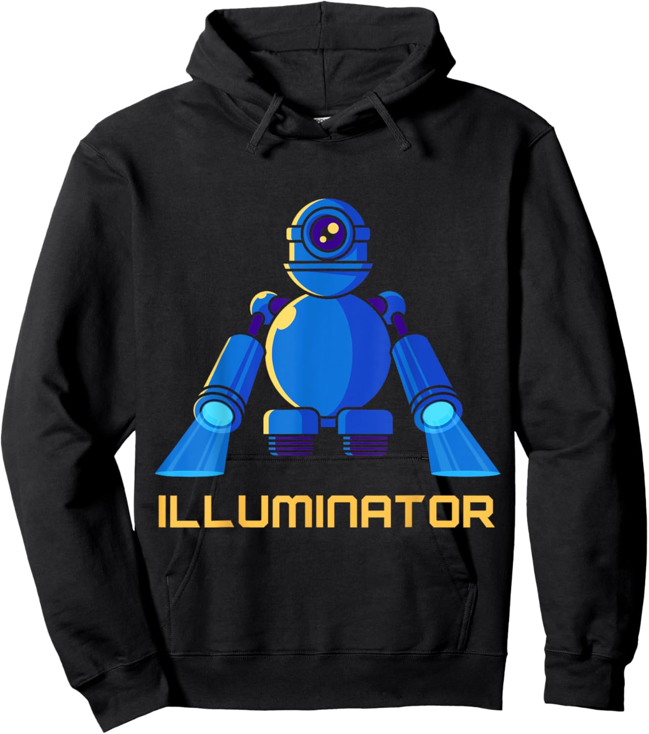 ILLUMINATOR MOVING LIGHT Theatre Lighting Technician Stage Hoodie - Hoodie | Black