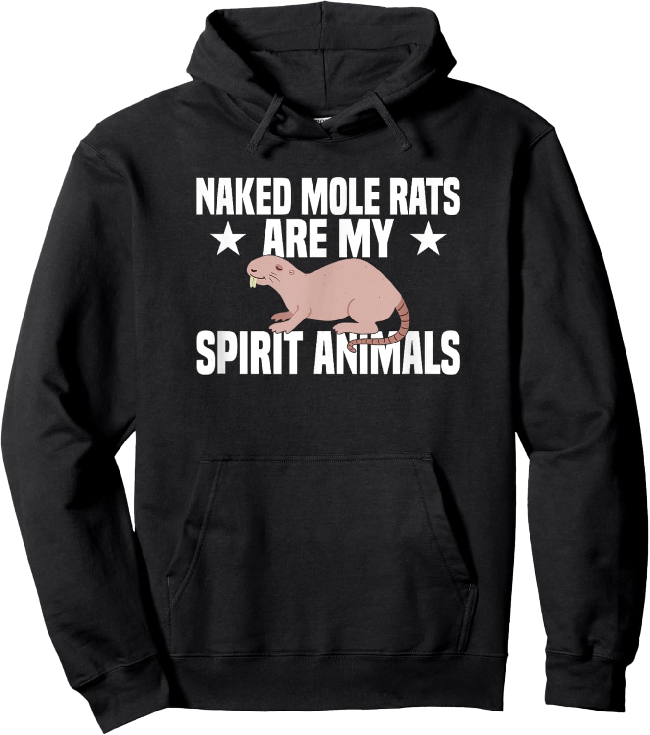 Naked Mole Rat Lover Hoodie - Hoodie | Black