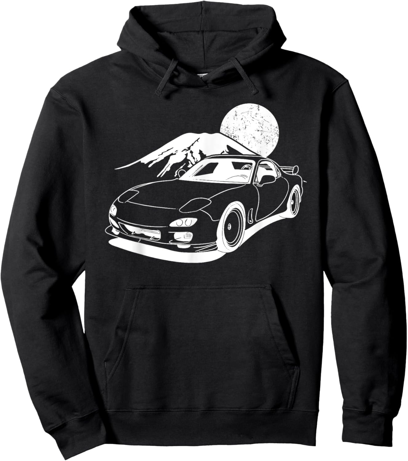 JDM Japan Motorsport Tuning Car Legend 90s Hoodie - Hoodie | Black
