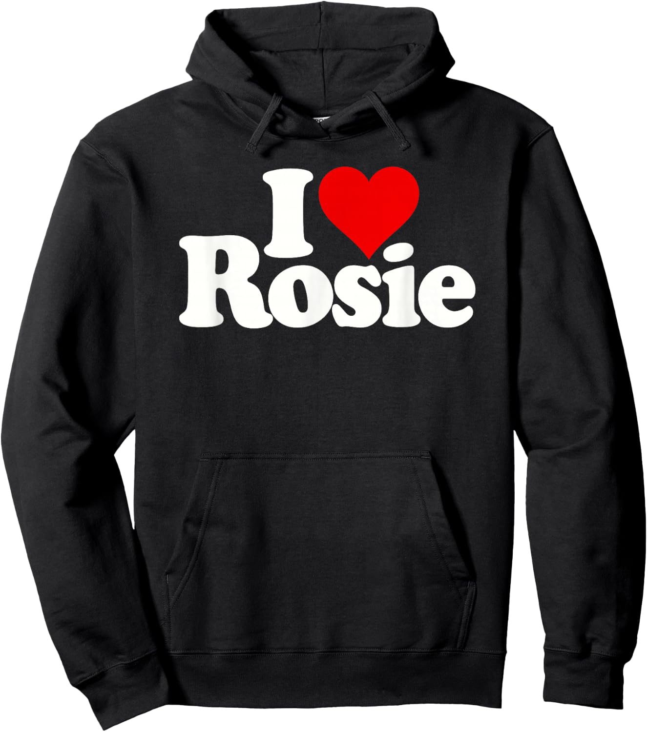 I Love Heart Rosie Hoodie - Hoodie | Black