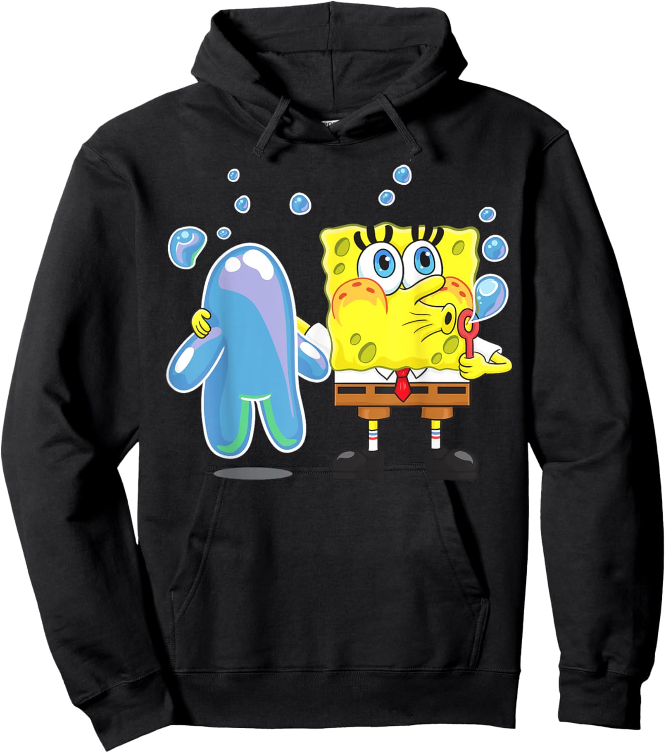 Mademark x SpongeBob SquarePants - SpongeBob Bubble Technique Hoodie - Hoodie | Black
