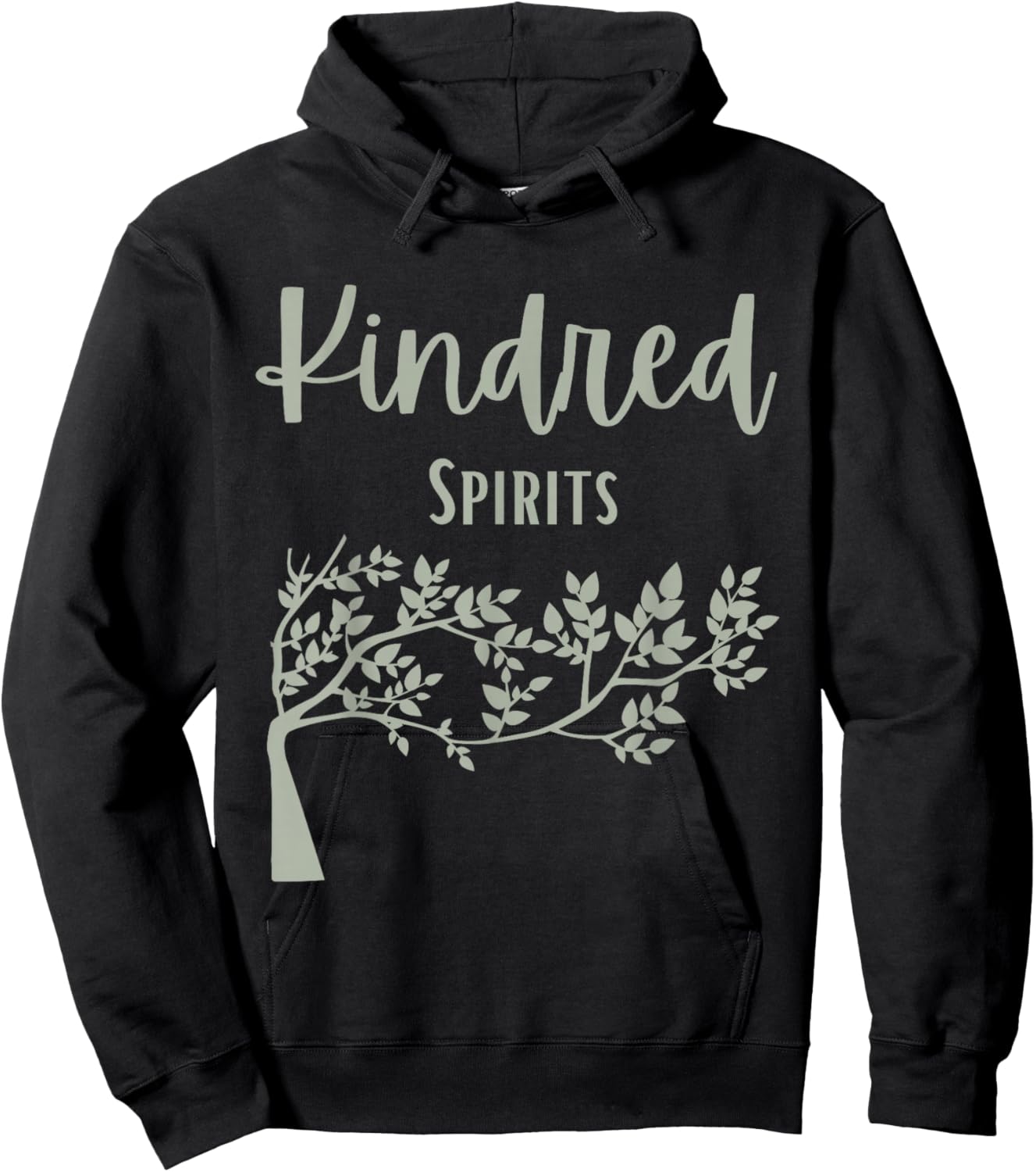 Kindred Spirits-Anne with an E-One with nature Hoodie - Hoodie | Black