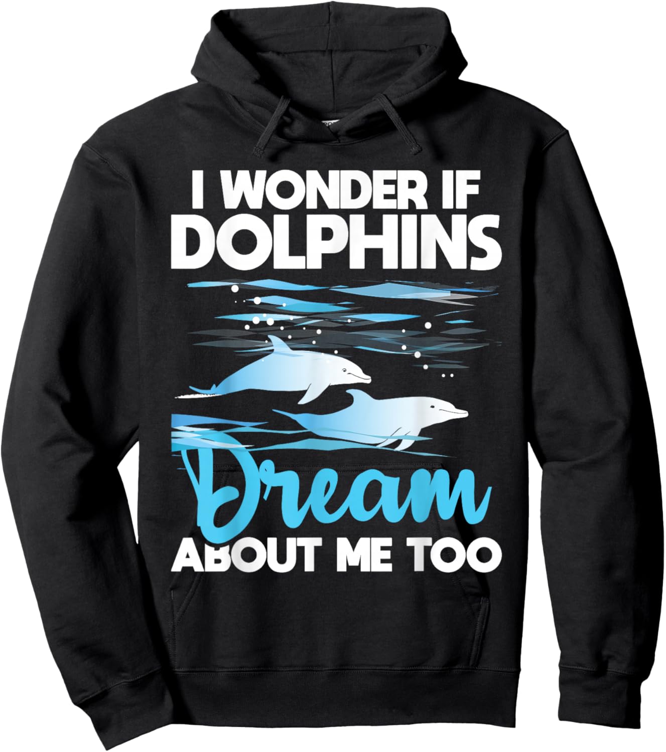 Dolphins Dream - Dolphin Whisperer Marine Biologist Zoology Hoodie - Hoodie | Black