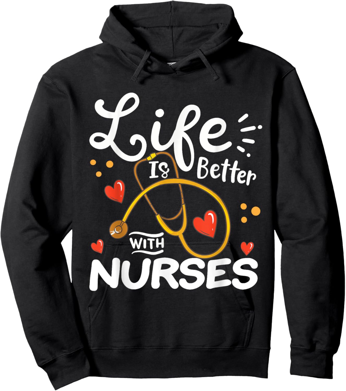 Nurse Hoodie - Hoodie | Black