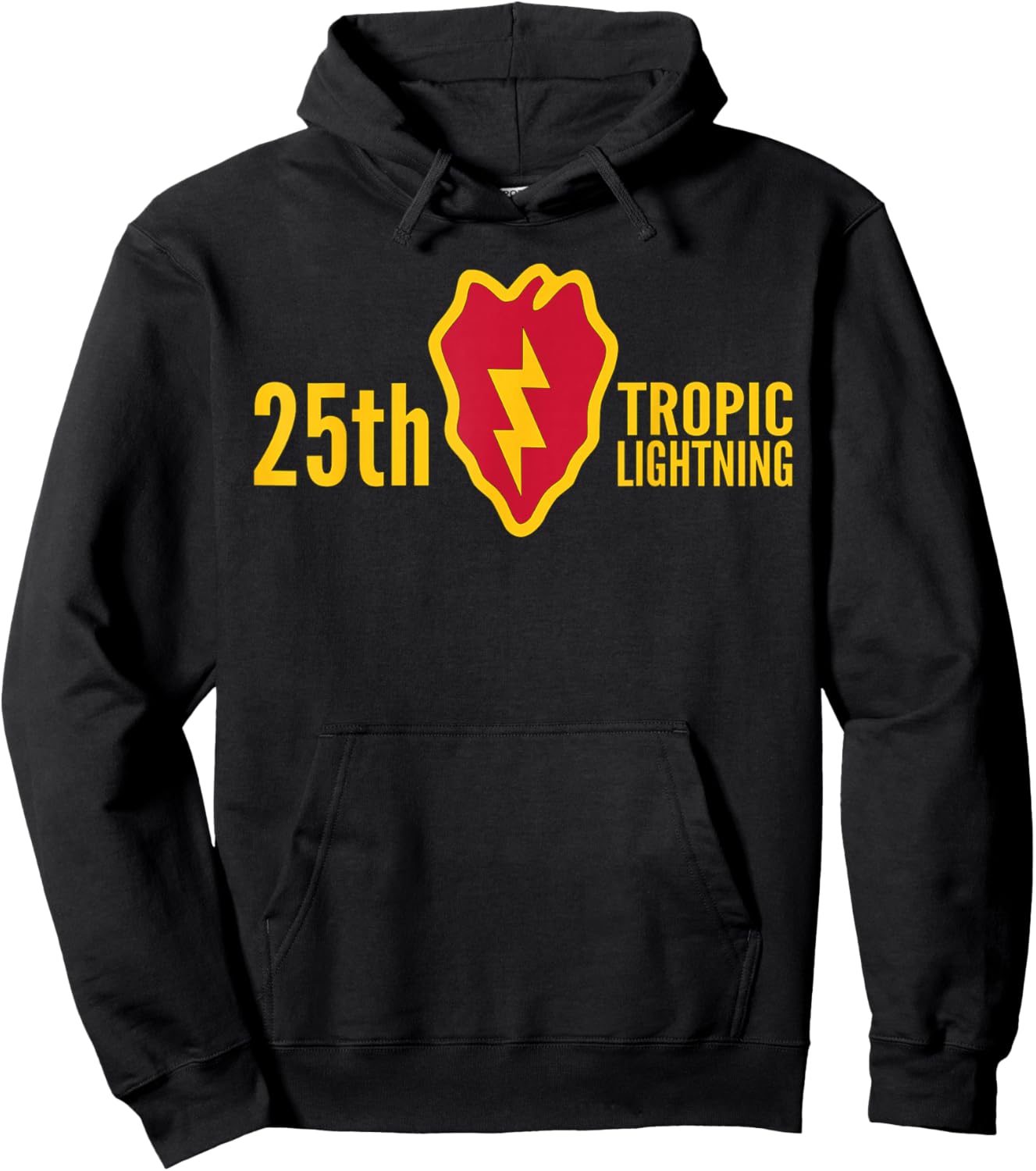 25th Infantry Division Army Us Hoodie - Hoodie | Black