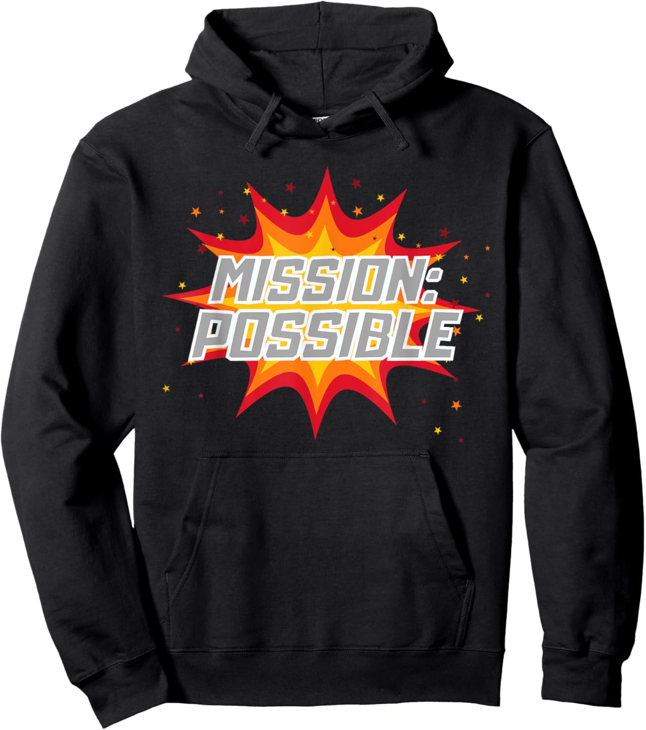 Mission Possible Motivational Inspirational School Teacher Hoodie - Hoodie | Black