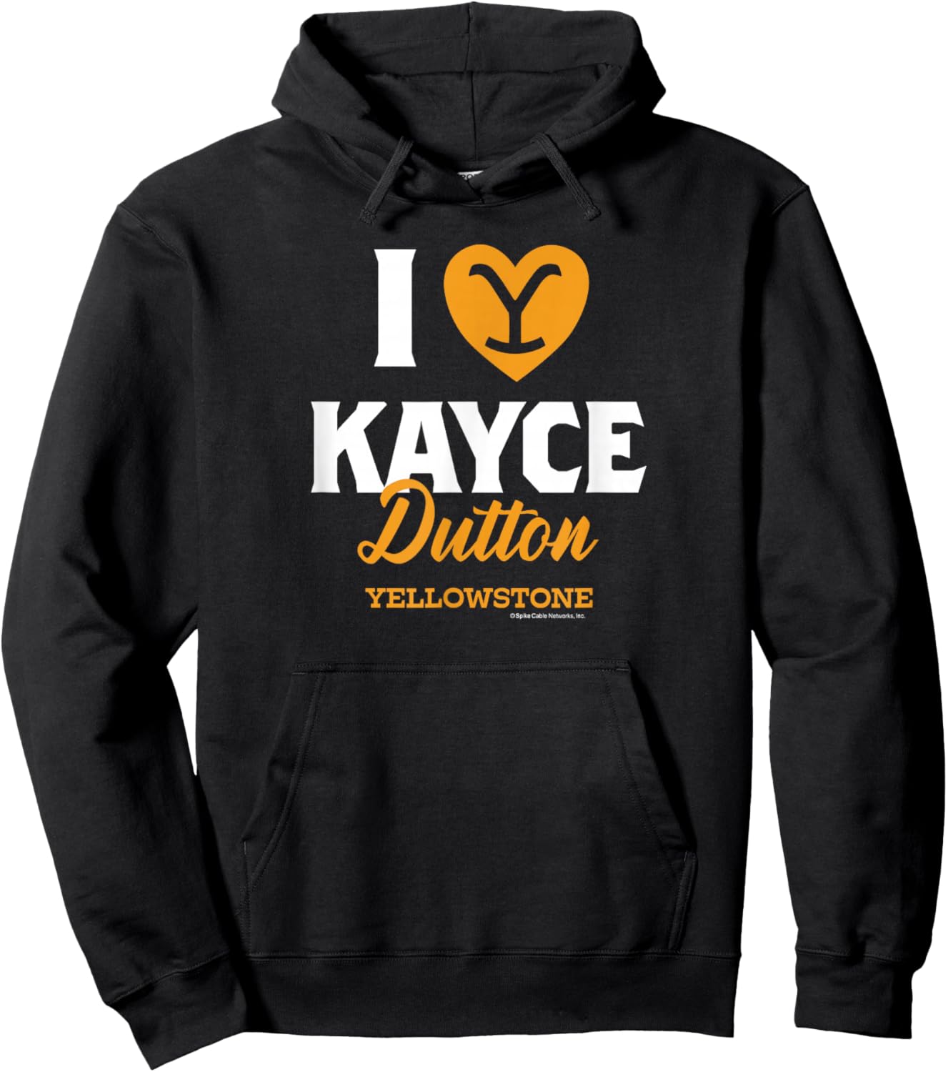 Yellowstone - I Love Kayce Dutton Hoodie - Hoodie | Black