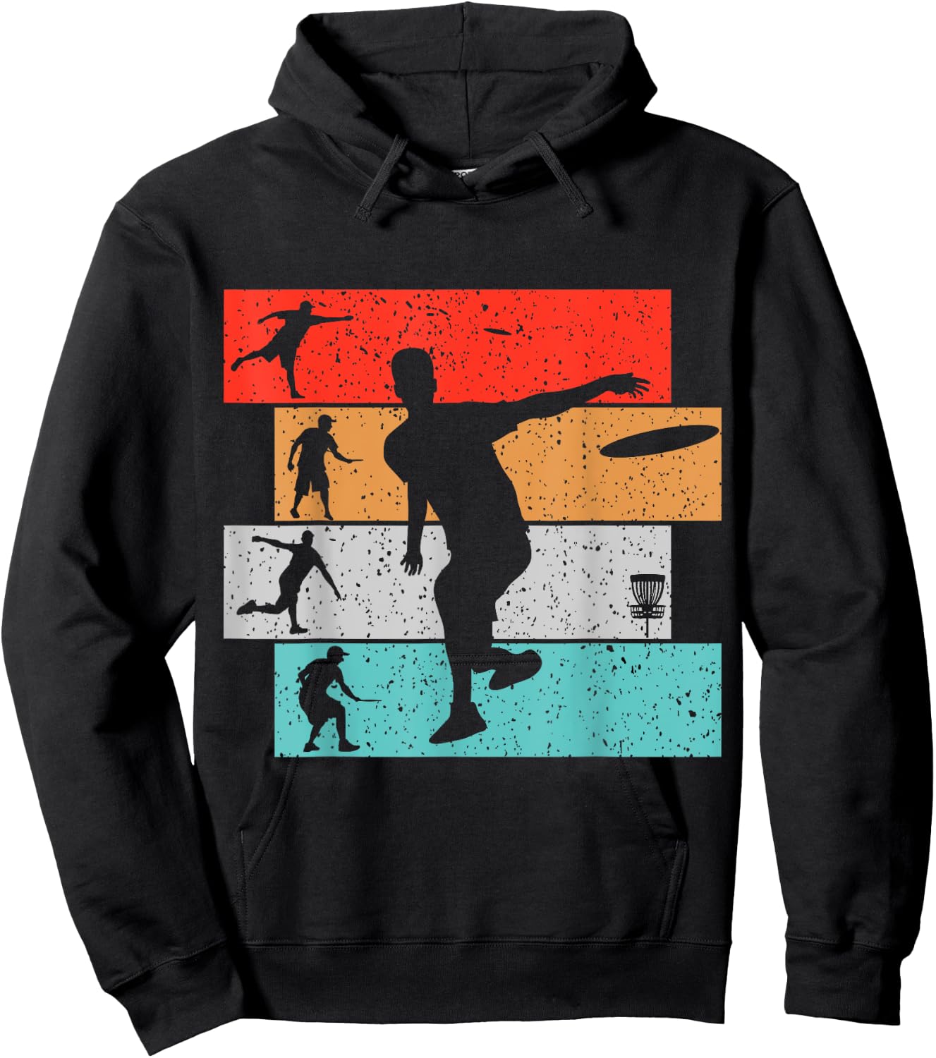 Disc Golf Frisbee Boys Kids Hoodie - Hoodie | Black