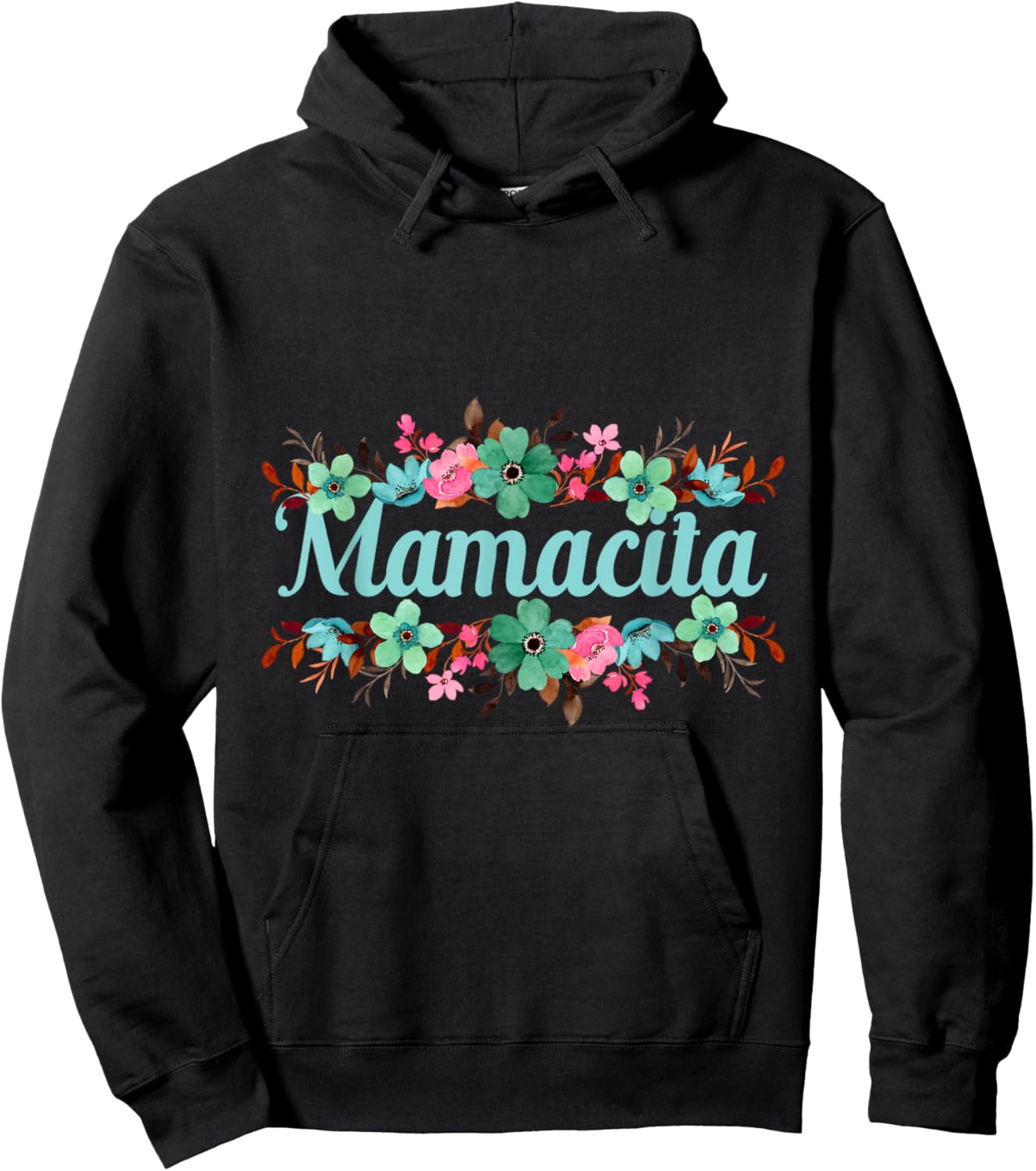 Mamacita for Latina Women Mamacita Hoodie - Hoodie | Black