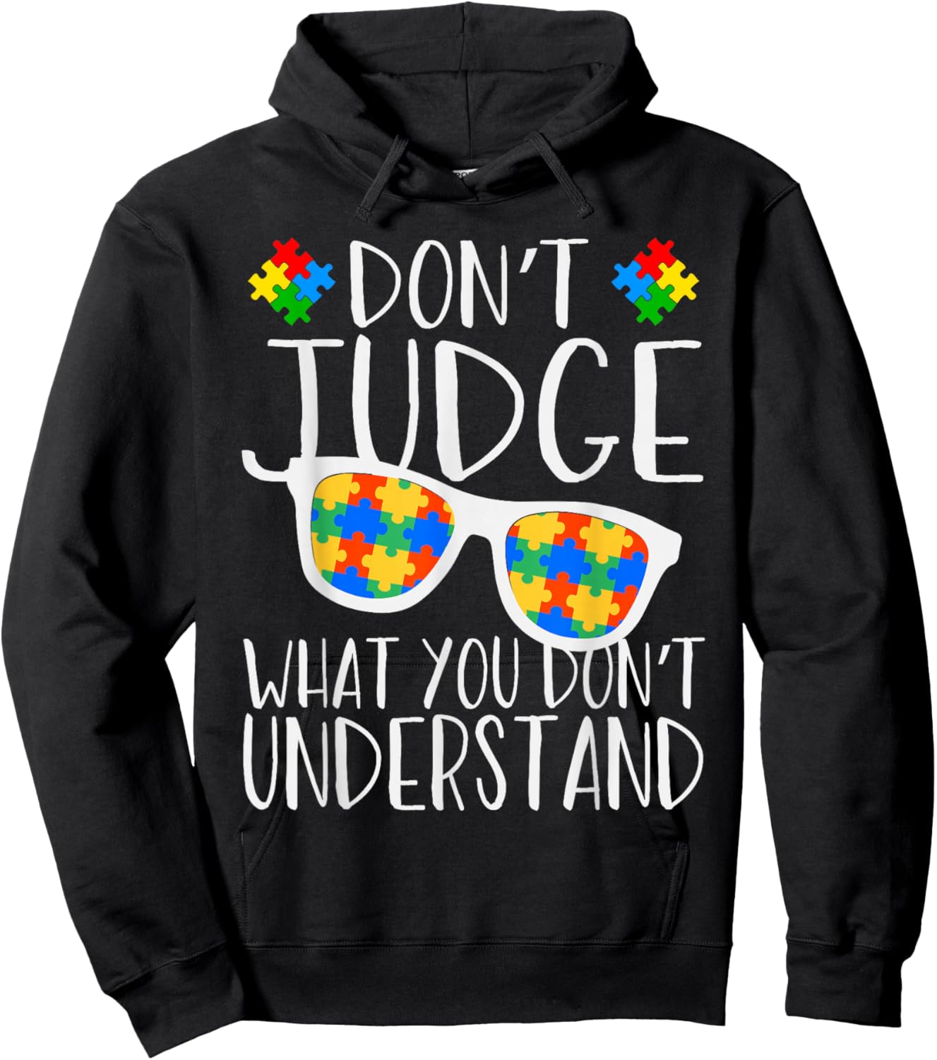 Don't Judge What You Don't Understand Hoodie - Hoodie | Black