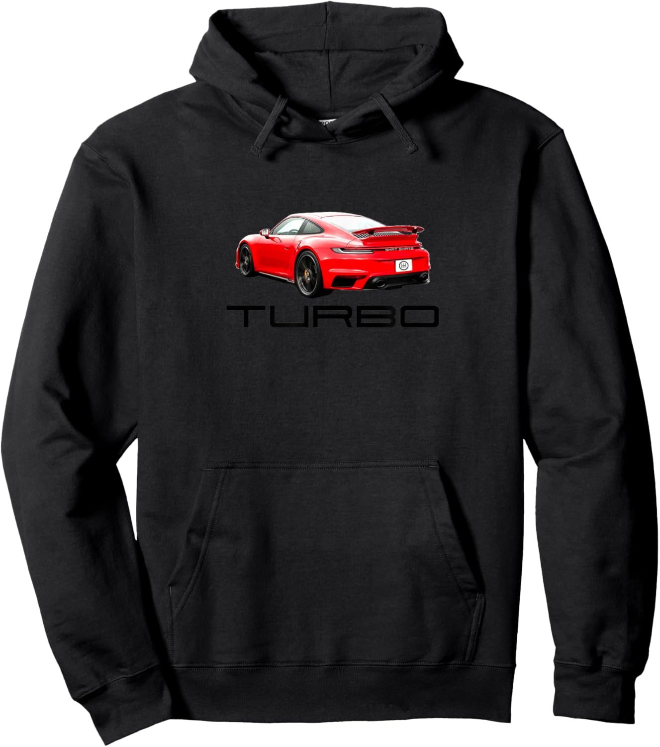 Everyday Supercar – 992 Turbo S (911) Inspired Hoodie - Hoodie | Black