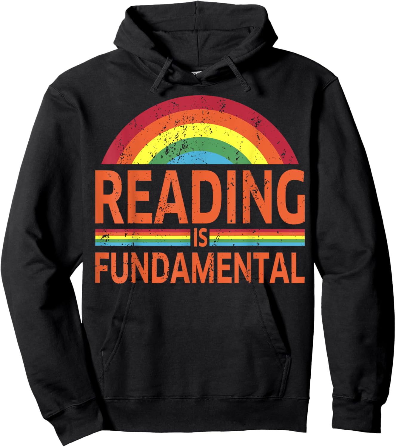 Reading is Fundamental Poetry, Bookworm And Book Reader Hoodie - Hoodie | Black