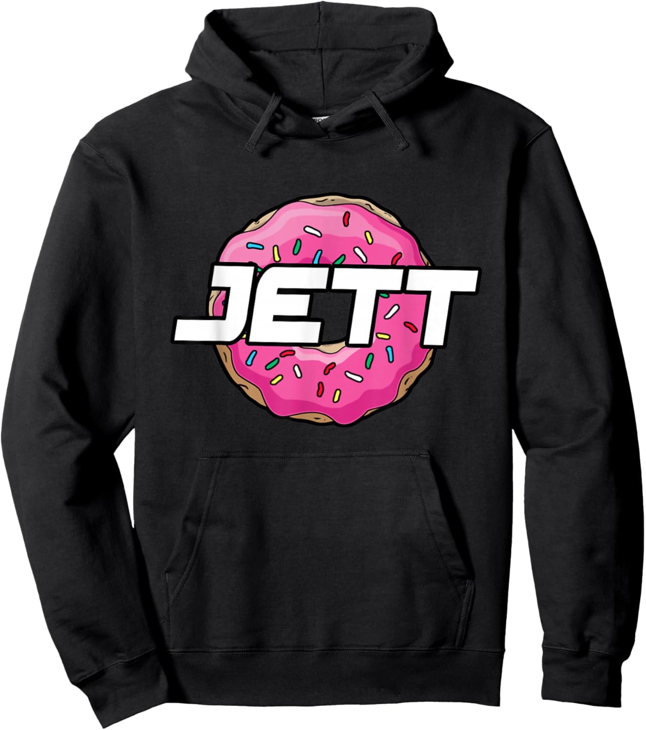 Jett Lawrence JL18 Motocorss Supercross Donut Hoodie - Hoodie | Black