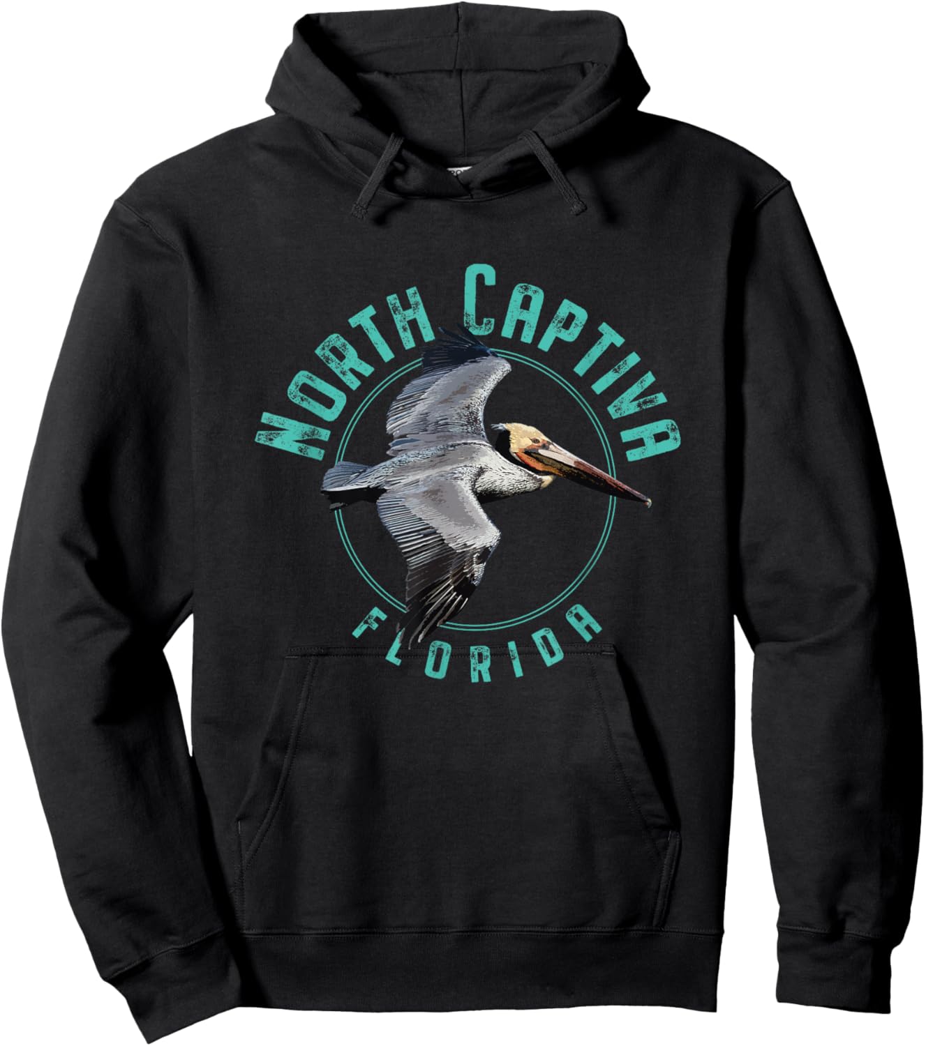 North Captiva Island Florida Hoodie - Hoodie | Black