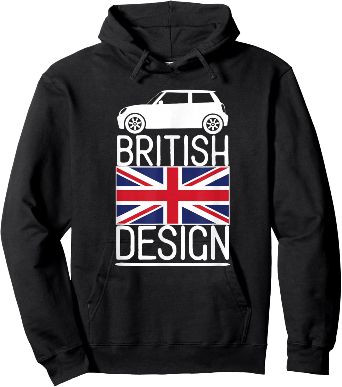 British Classic Car Mini Hoodie - Hoodie | Black