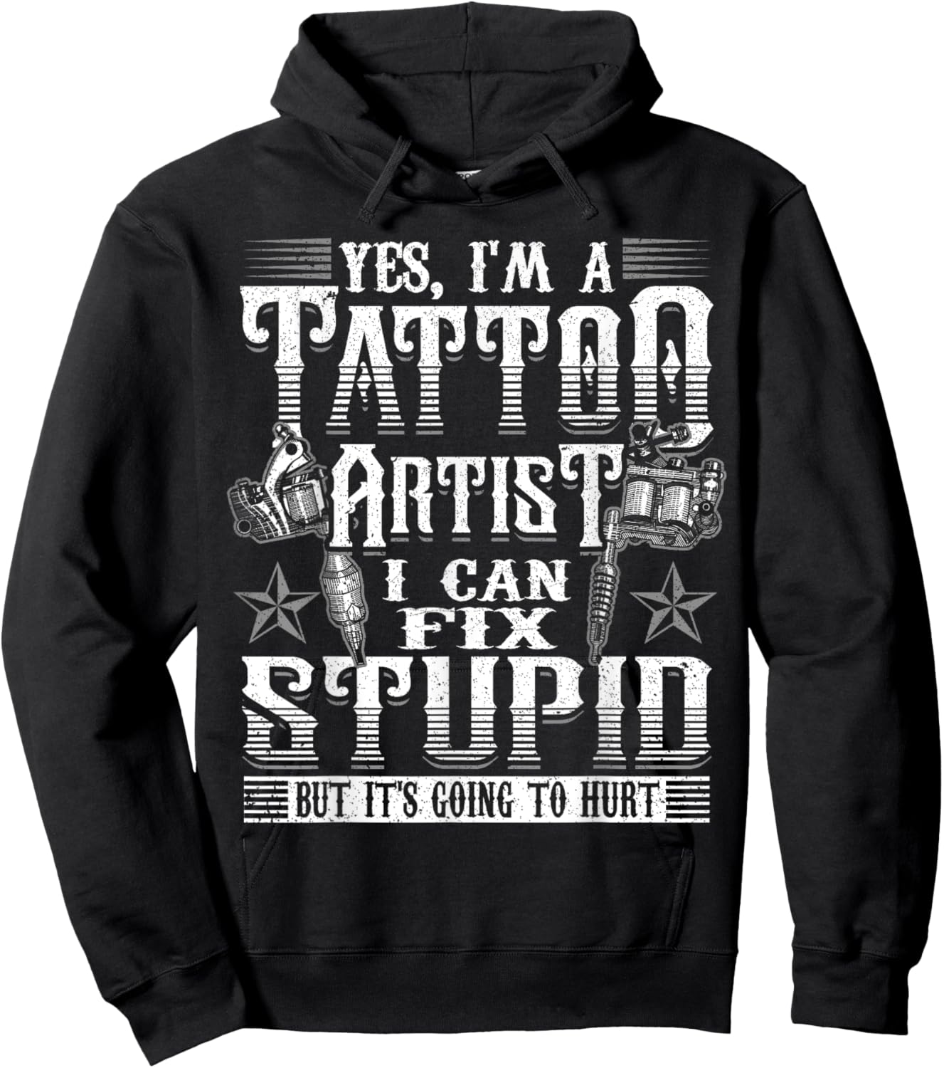 Tattoo Artist Tattooist Tattoos Hoodie - Hoodie | Black