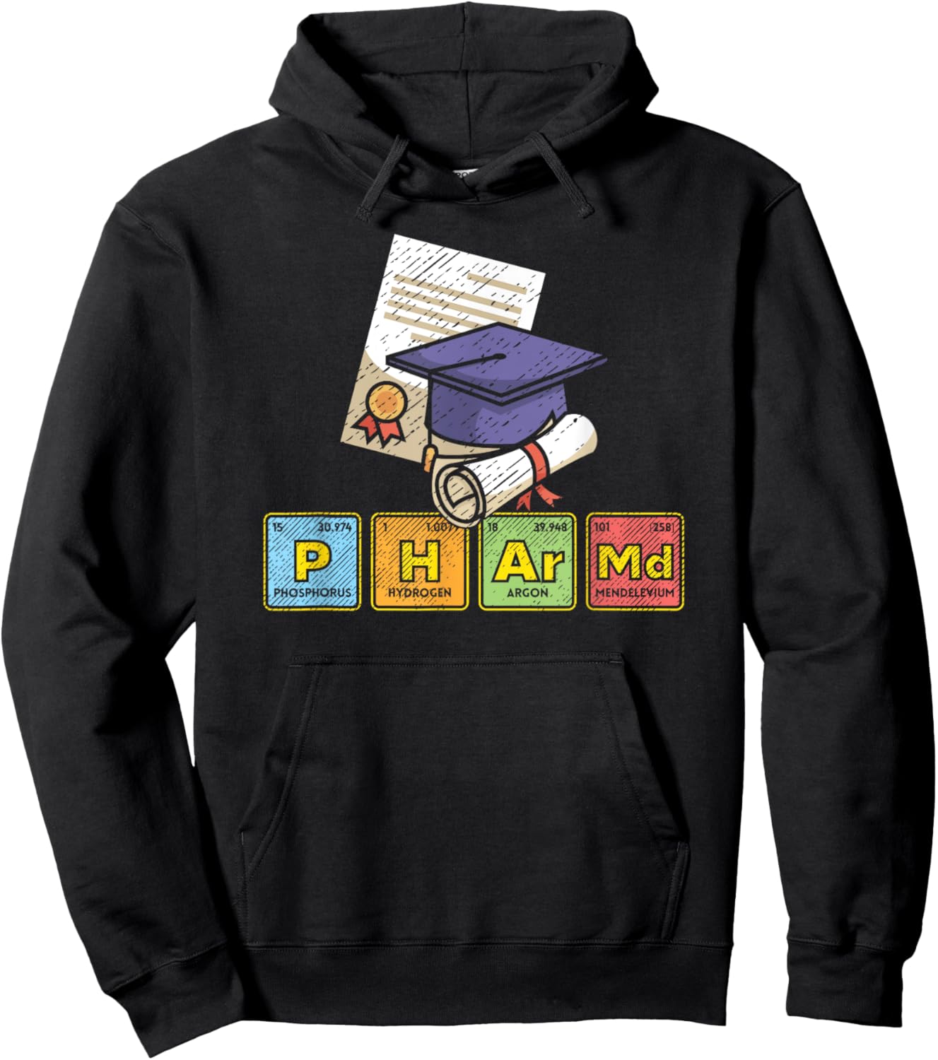 Doctor of Pharmacy Pharm.D. Doctor Pharmacist Pharmacy Hoodie - Hoodie | Black