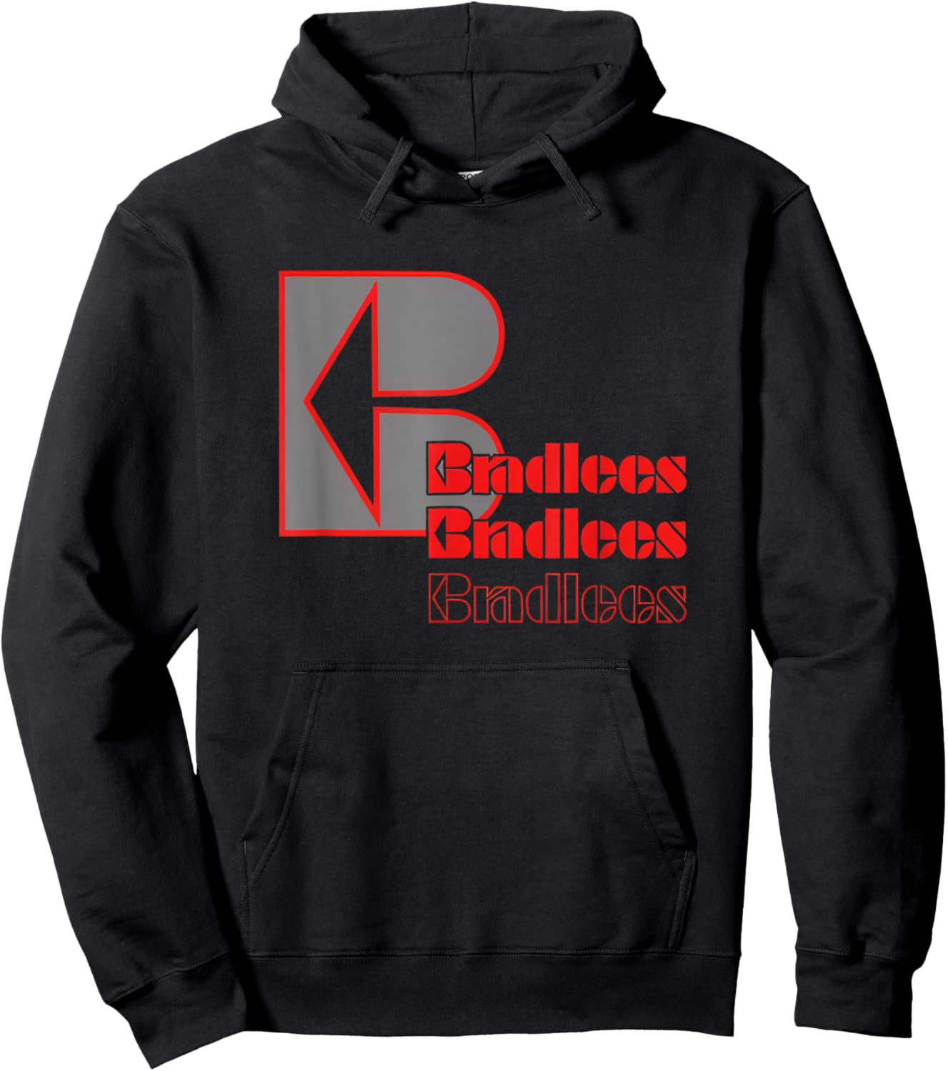 Bradlees Department Retro Vintage Classic Hoodie - Hoodie | Black