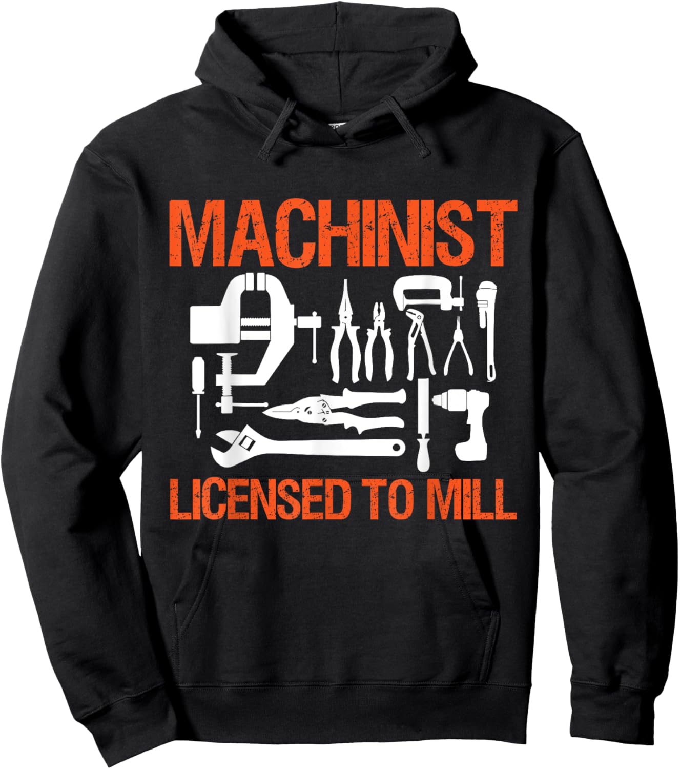 Machinist Licensed to Mill Hoodie - Hoodie | Black