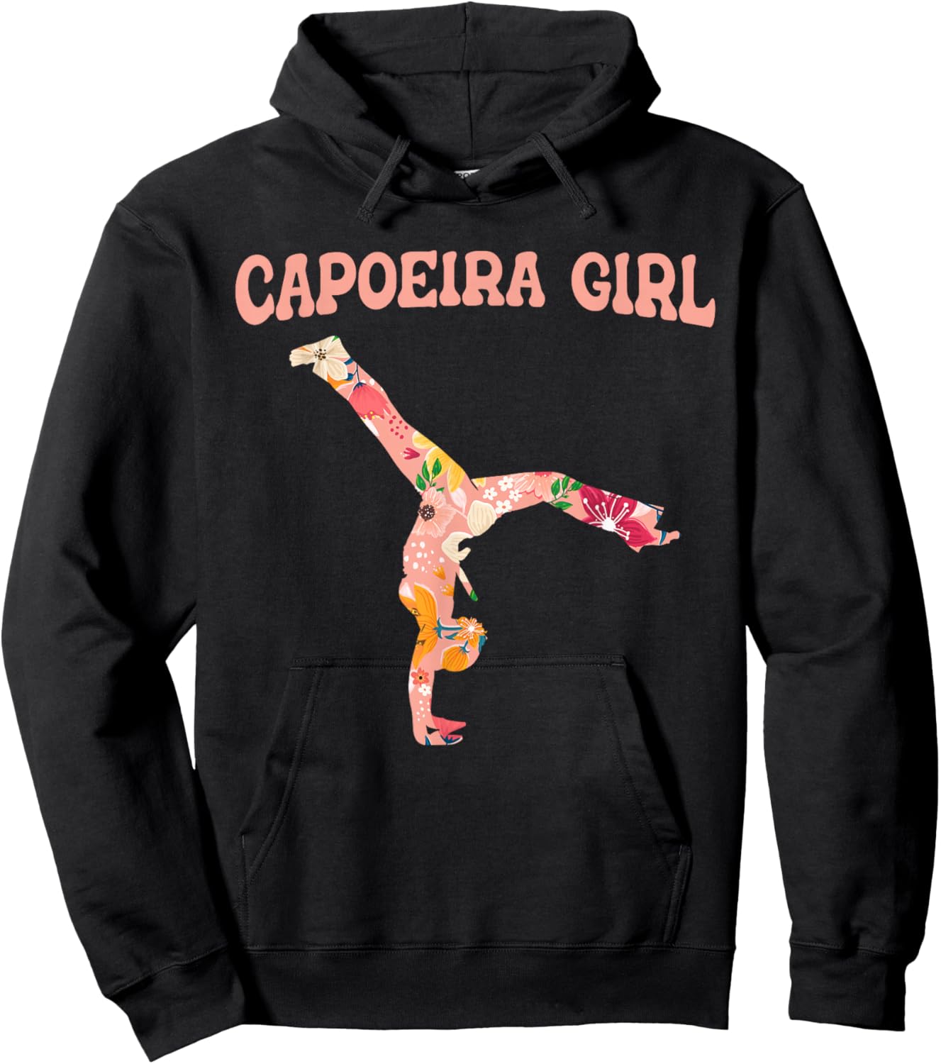 Capoeira Girl - Martial Arts Dance Fighter Capoeira Hoodie - Hoodie | Black