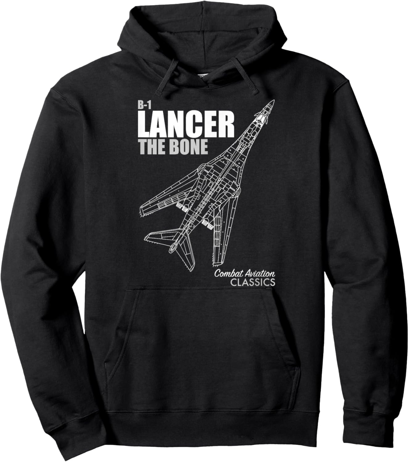 B-1 Lancer Hoodie - Hoodie | Black