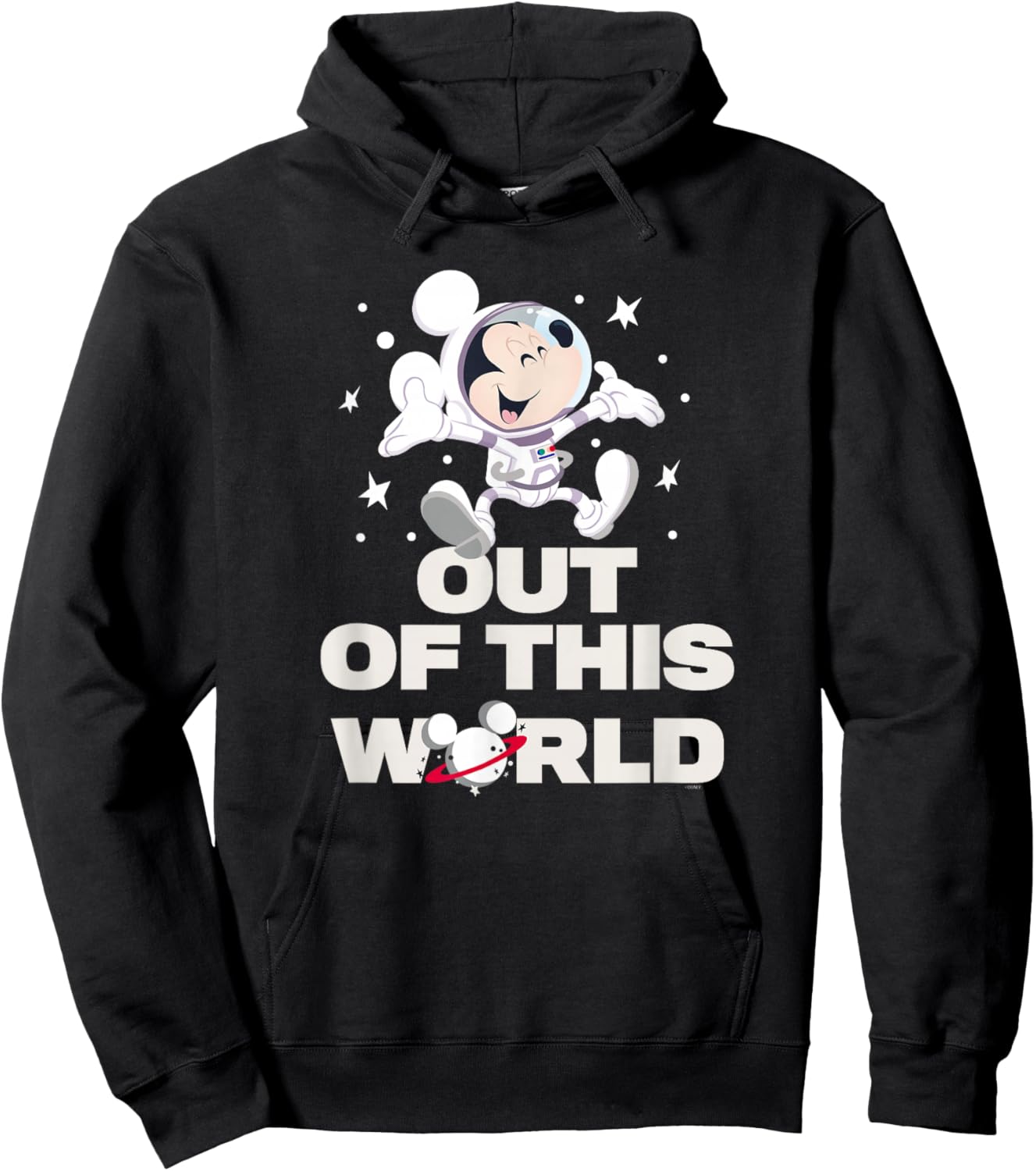 Disney Astronaut Mickey Mouse Out of This World Hoodie - Hoodie | Black