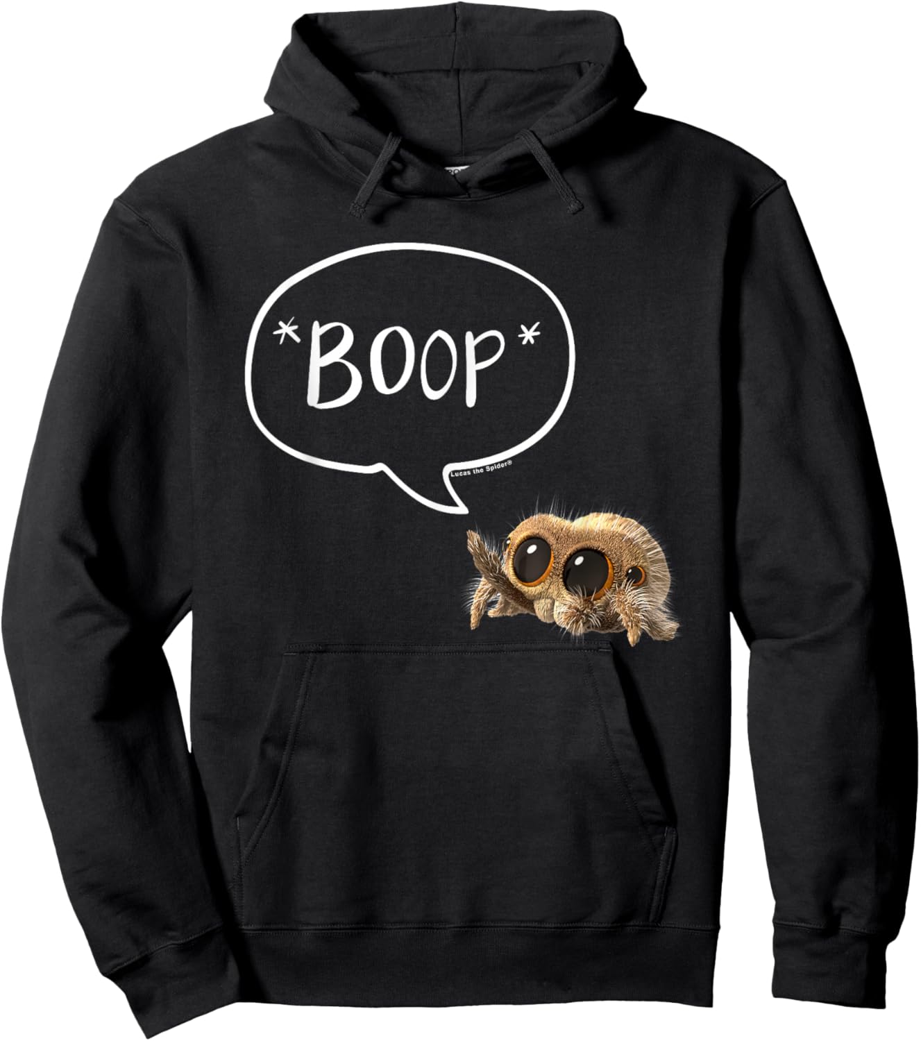 Lucas The Spider “Boop” Hoodie - Hoodie | Black