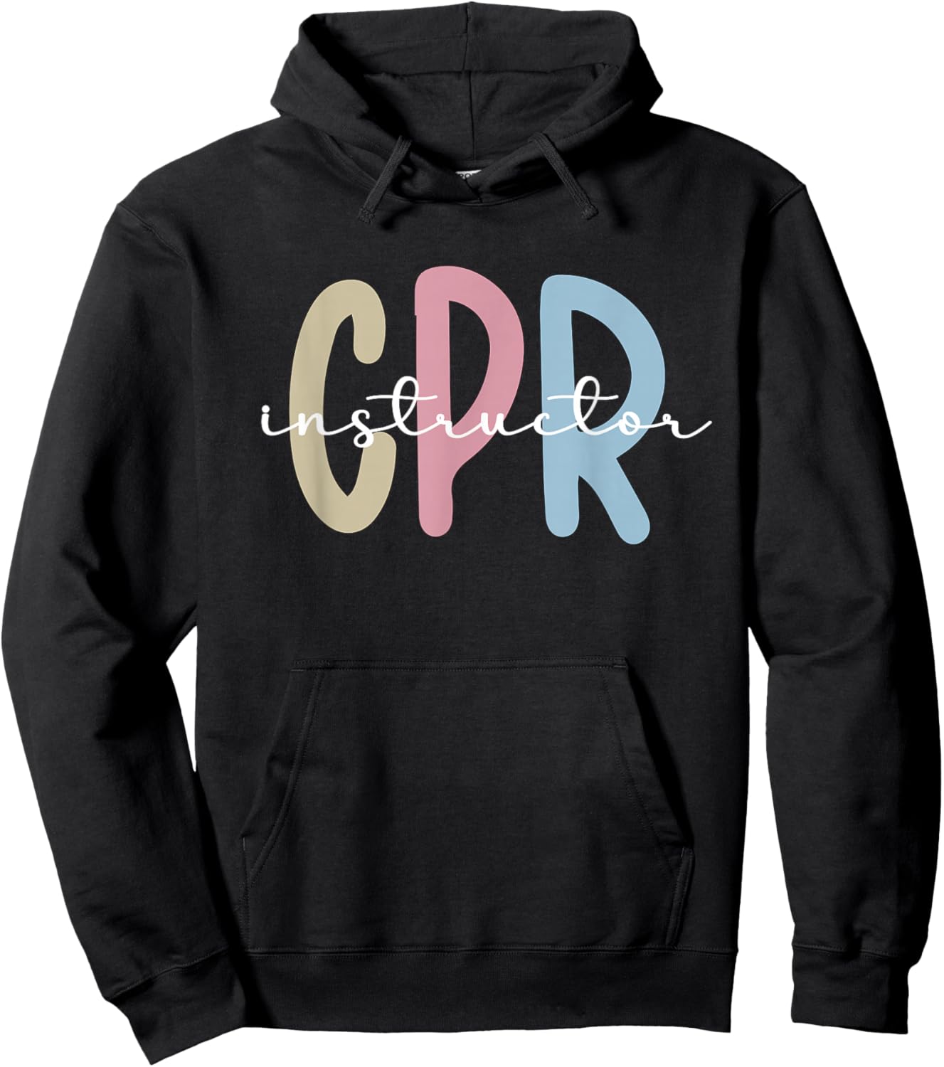 CPR Instructor Appreciation First Aid Certified CPR Hoodie - Hoodie | Black
