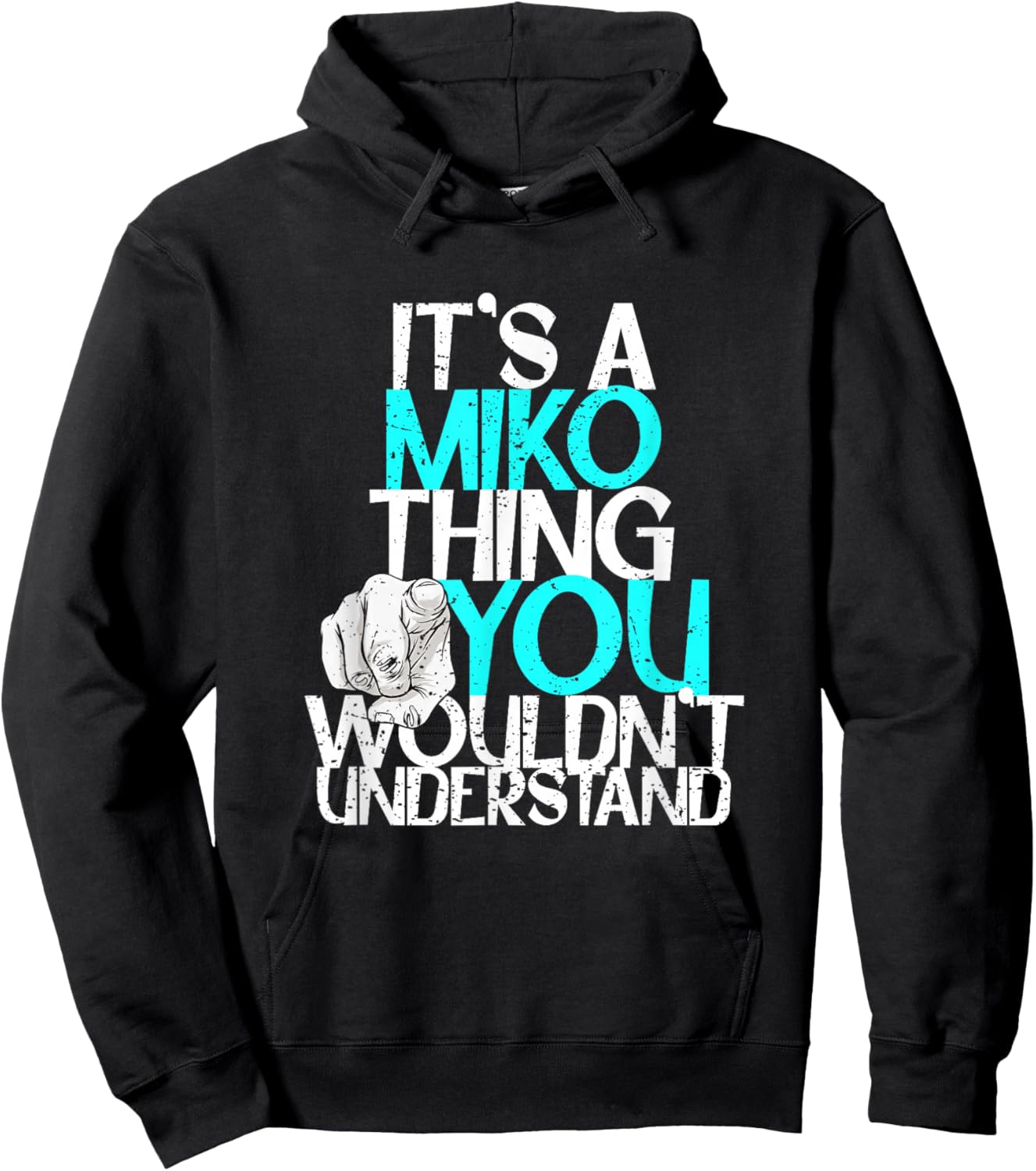 It's A Miko Thing You Wouldn't Understand Hoodie - Hoodie | Black