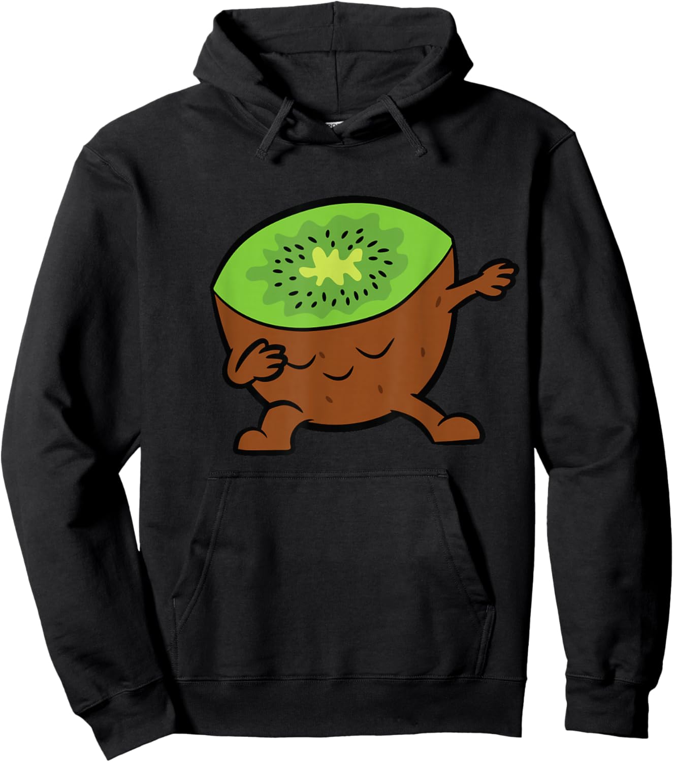 Kiwi Dabbing Kiwi Fruit Love Kiwis Hoodie - Hoodie | Black