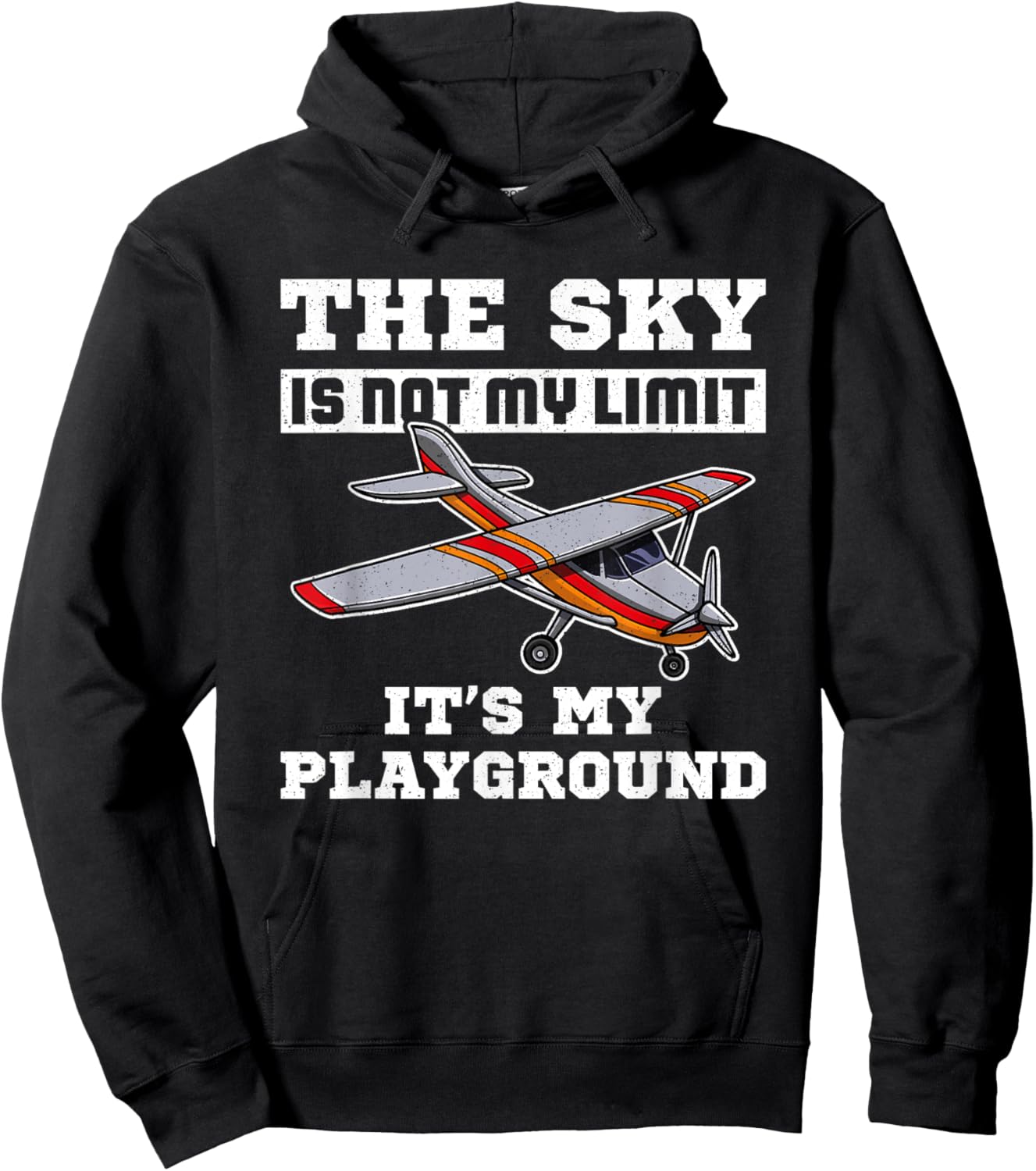 Modellflugzeug RC Plane Hobby Modellbauer Hoodie - Hoodie | Black