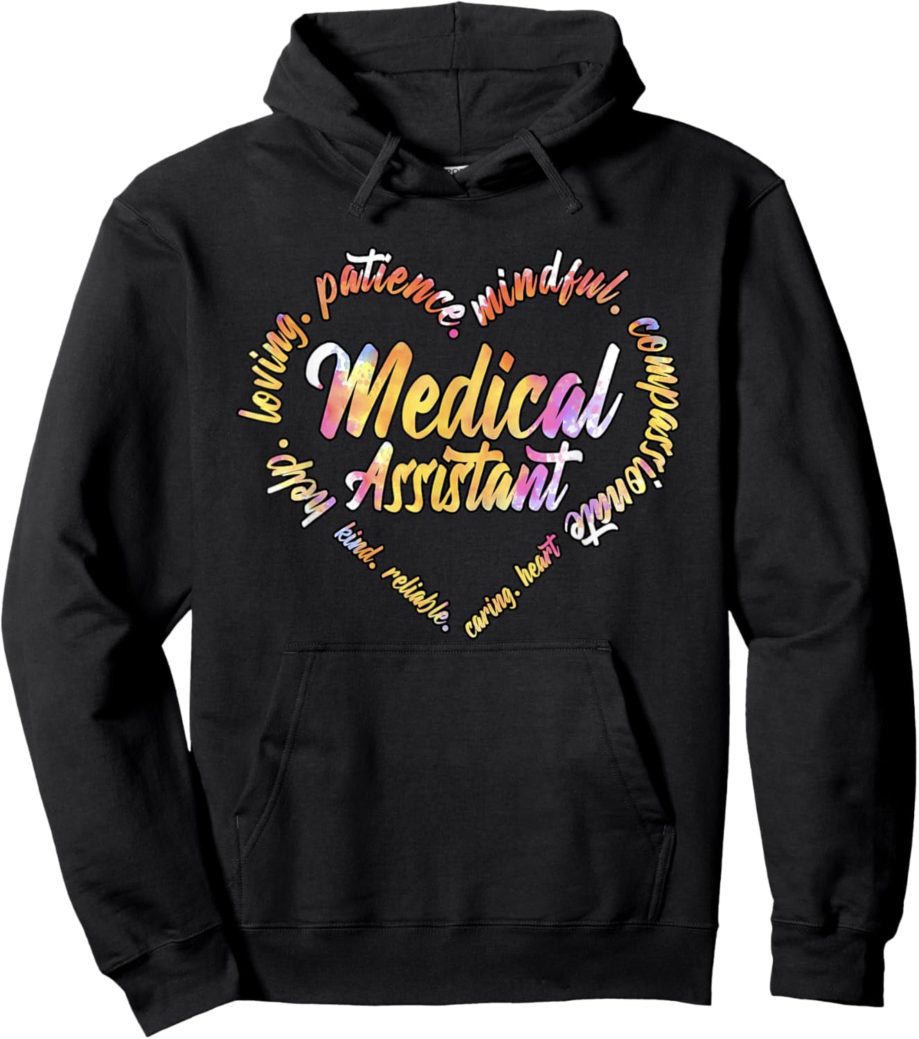 Funny Medical Assistant Medicine School Student Dr Nurse Hoodie - Hoodie | Black