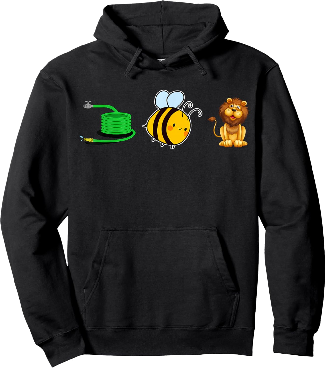 Funny Trousers Bee Lion I Am A Beekeeper Hoodie - Hoodie | Black
