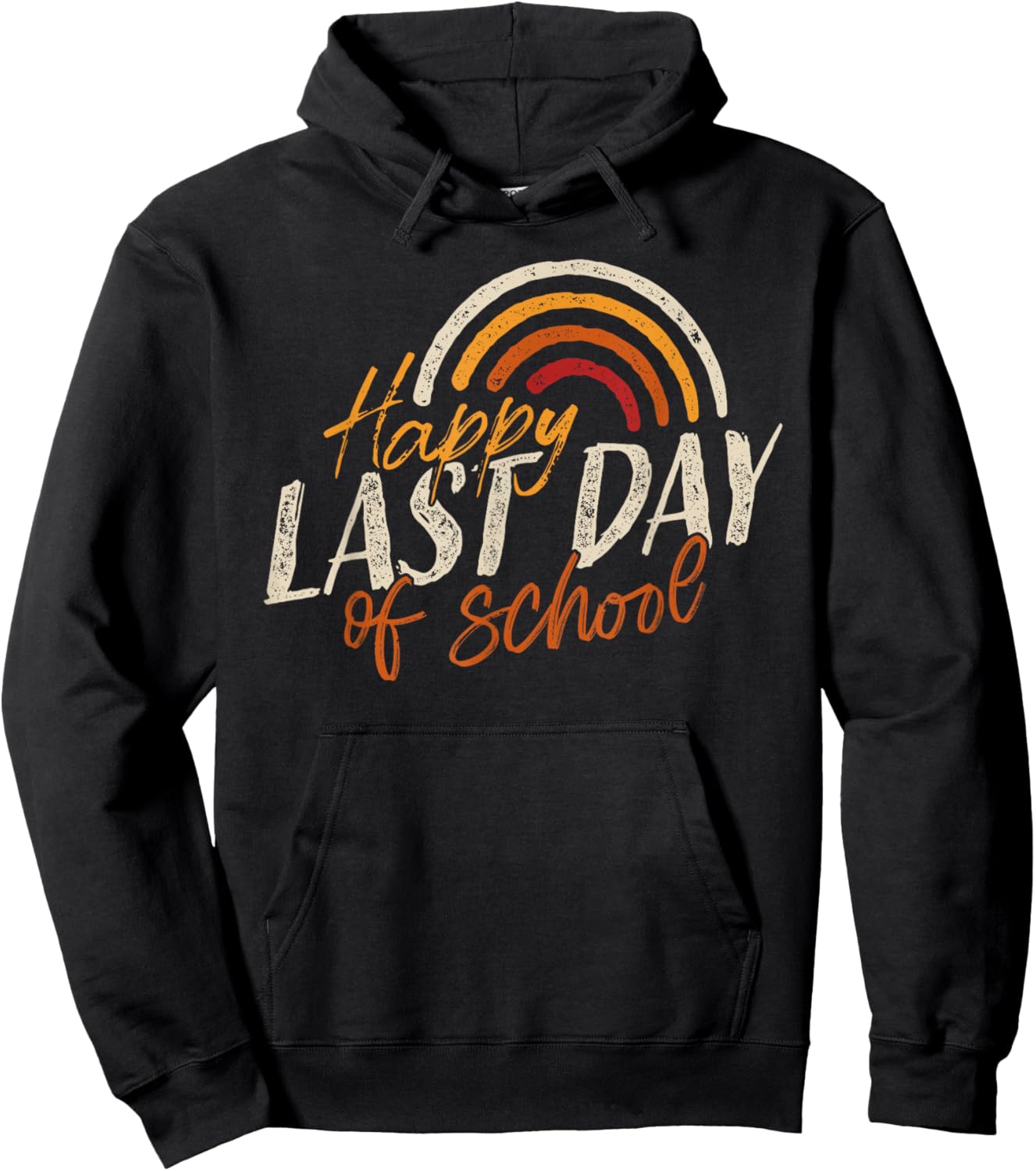 Last Day of School Shirt for Teacher Kids Student Graduation Hoodie - Hoodie | Black