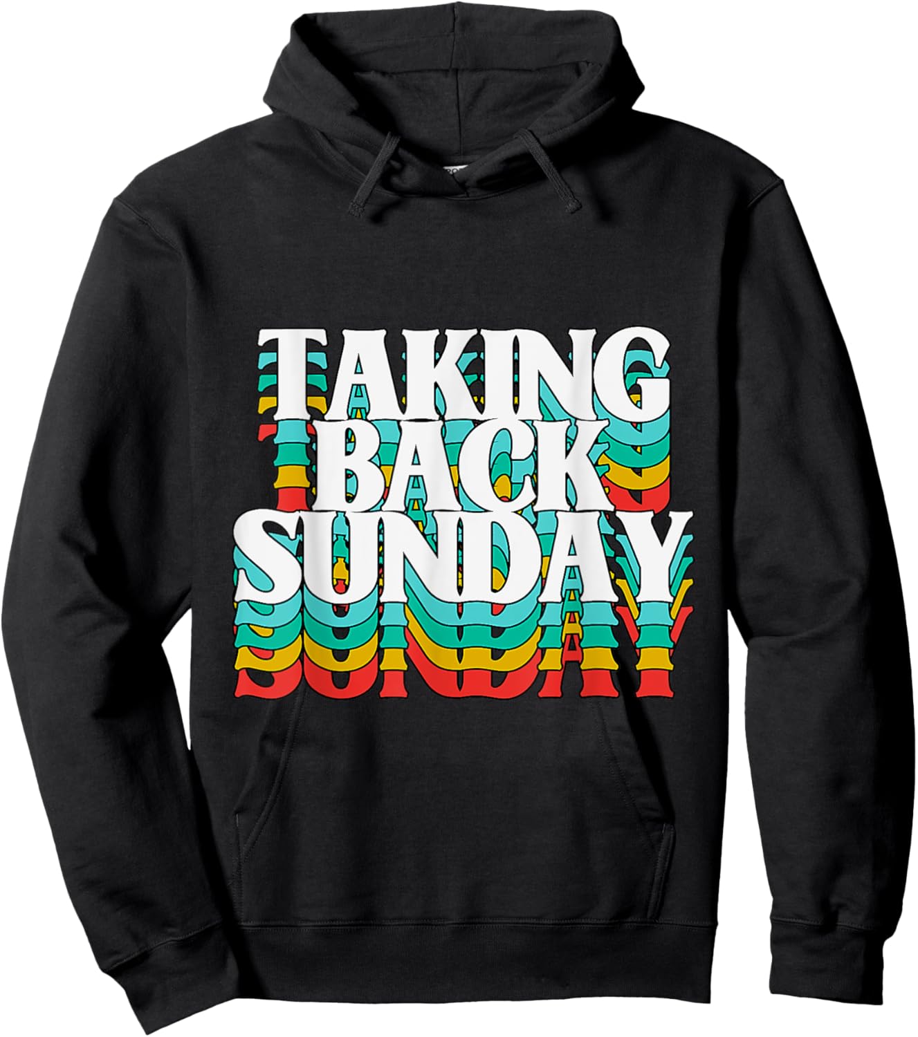 Taking Back Sunday Funny Apparel Vintage Hoodie - Hoodie | Black