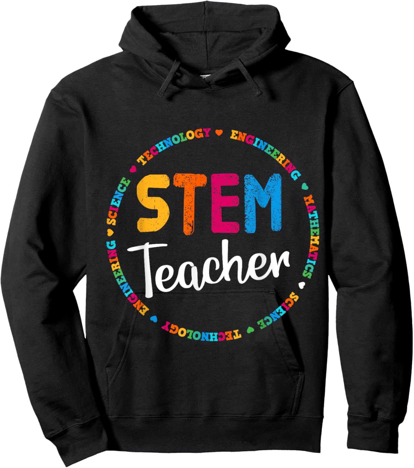 Think Outside The Box STEAM Back to School STEM Teacher Men Women Girls Kids Hoodie - Hoodie | Black