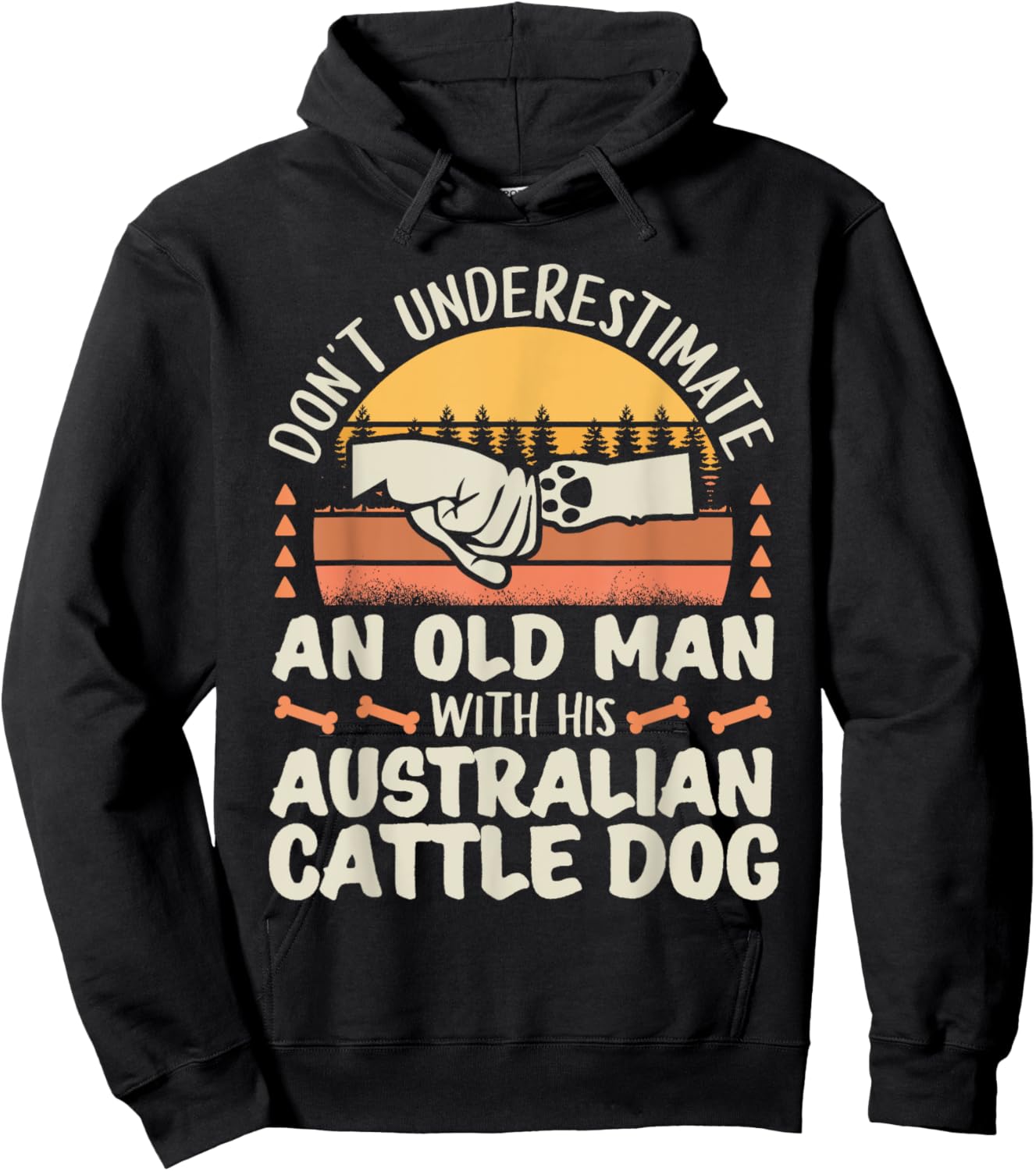 Australian Cattle Dog Shirt Men Women Dog Mom Dog Lover Hoodie - Hoodie | Black