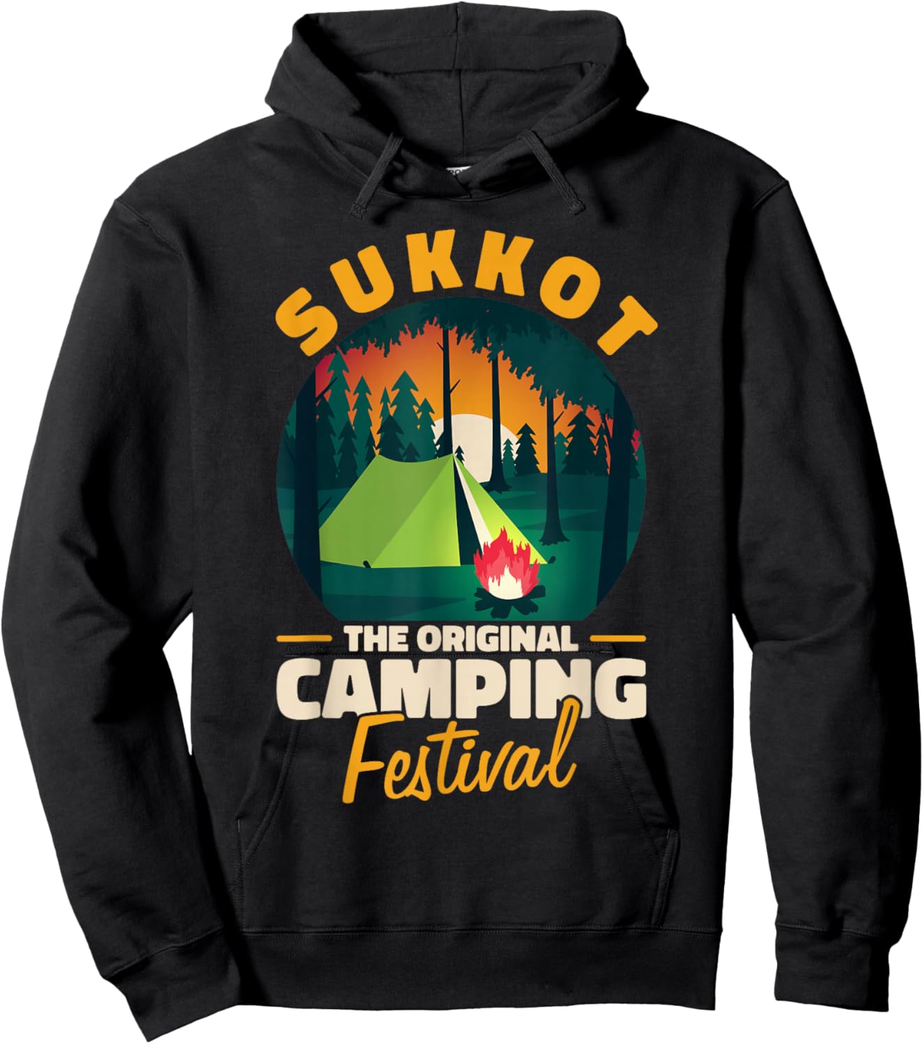 The Original Camping Festival SUKKOT Hoodie - Hoodie | Black