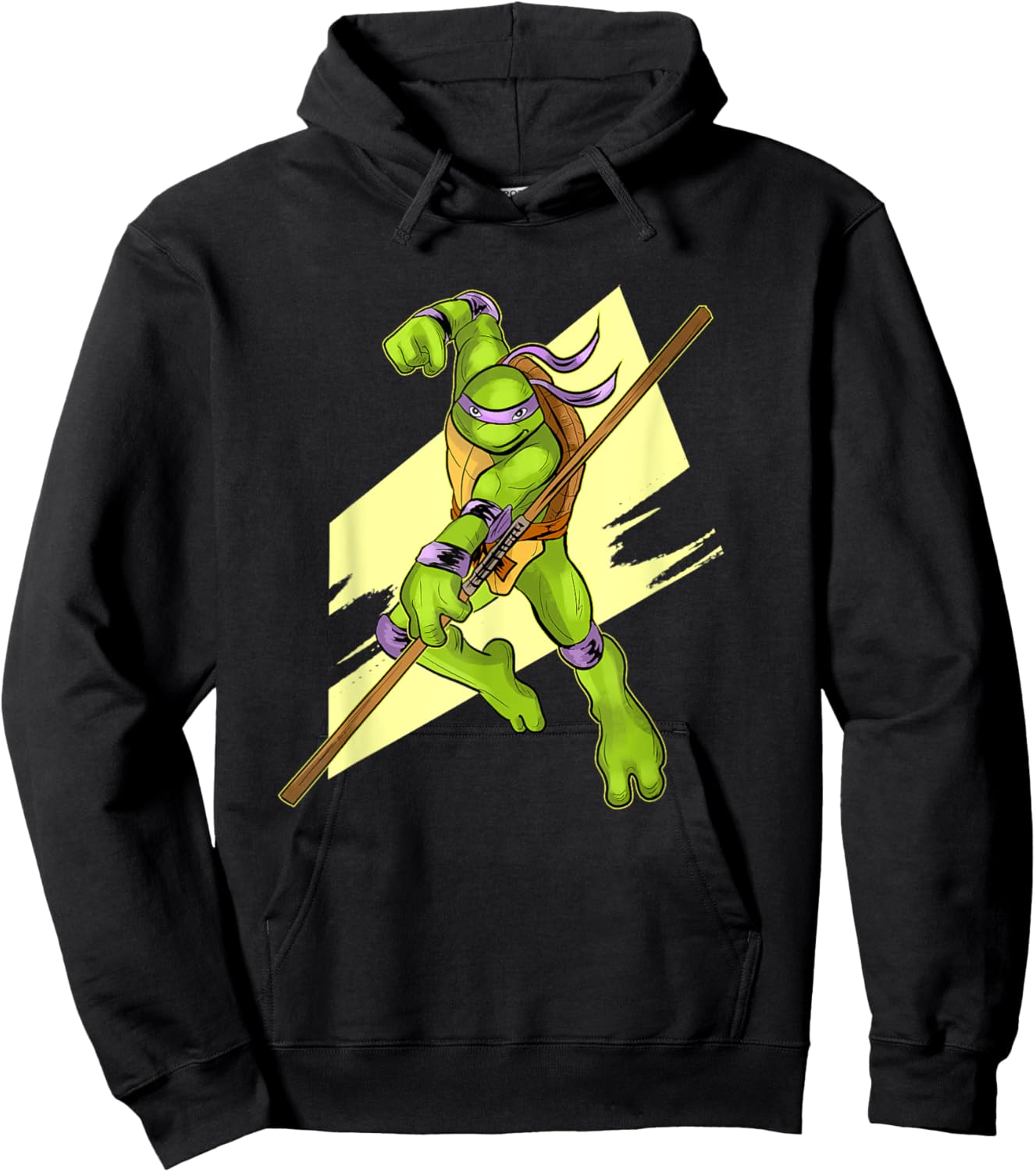 Donatello in Fighting Stance Hoodie - Hoodie | Black