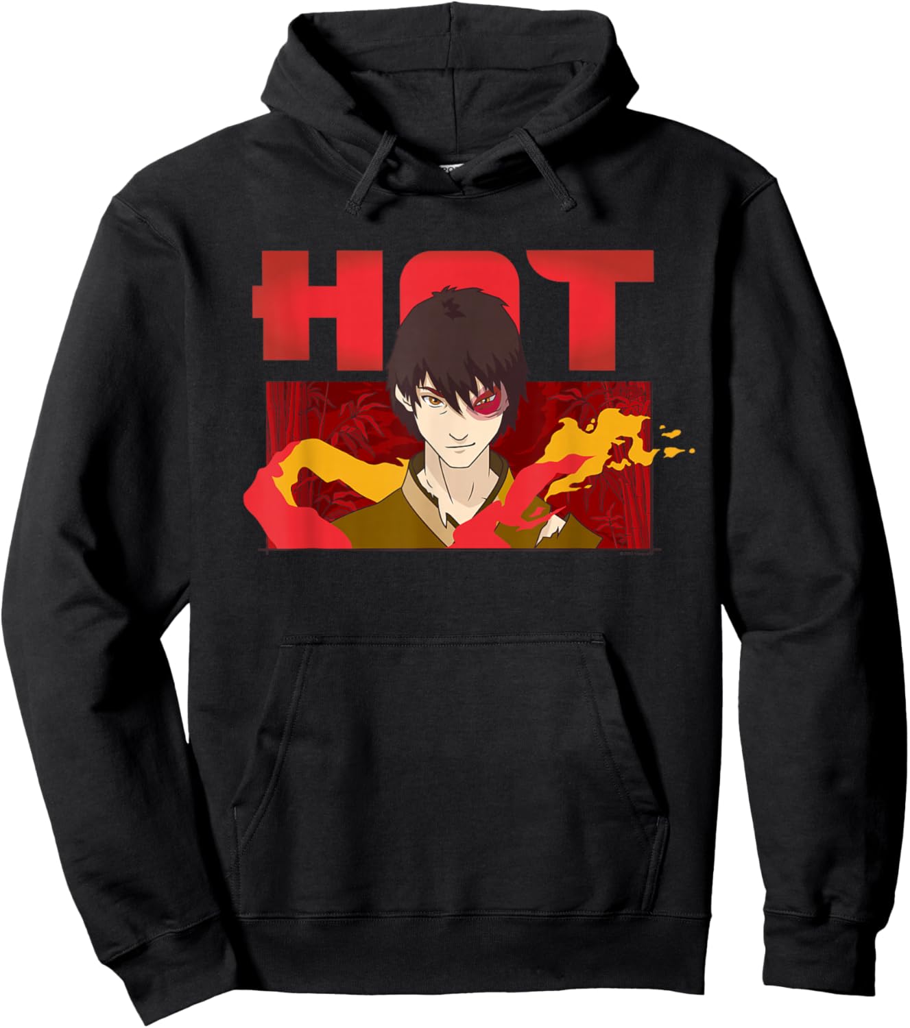 Avatar The Last Airbender Hot Zuko Hoodie - Hoodie | Black
