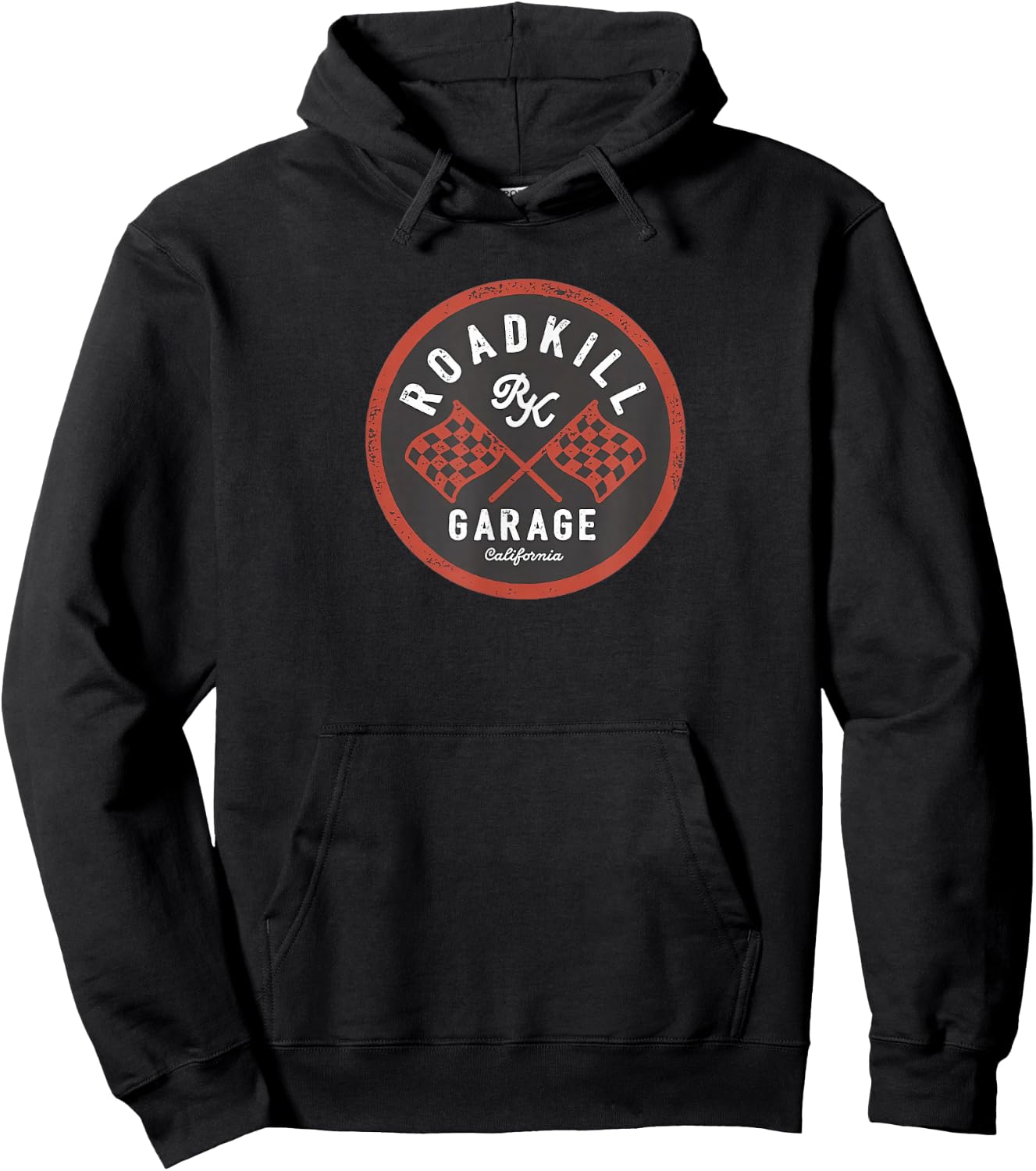 Roadkill Garage Flags Hoodie - Hoodie | Black