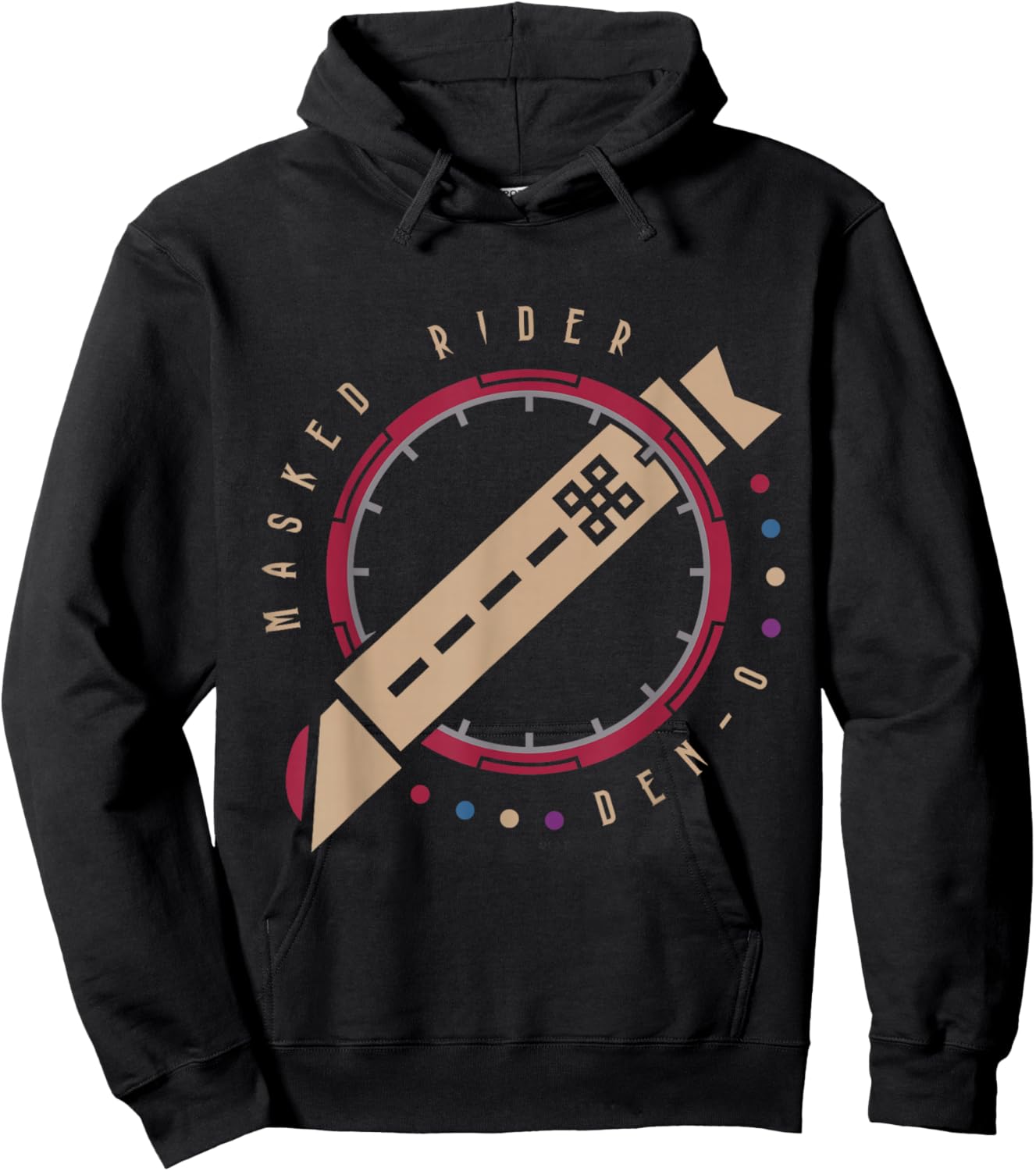 Kamen Rider Den O Hoodie - Hoodie | Black