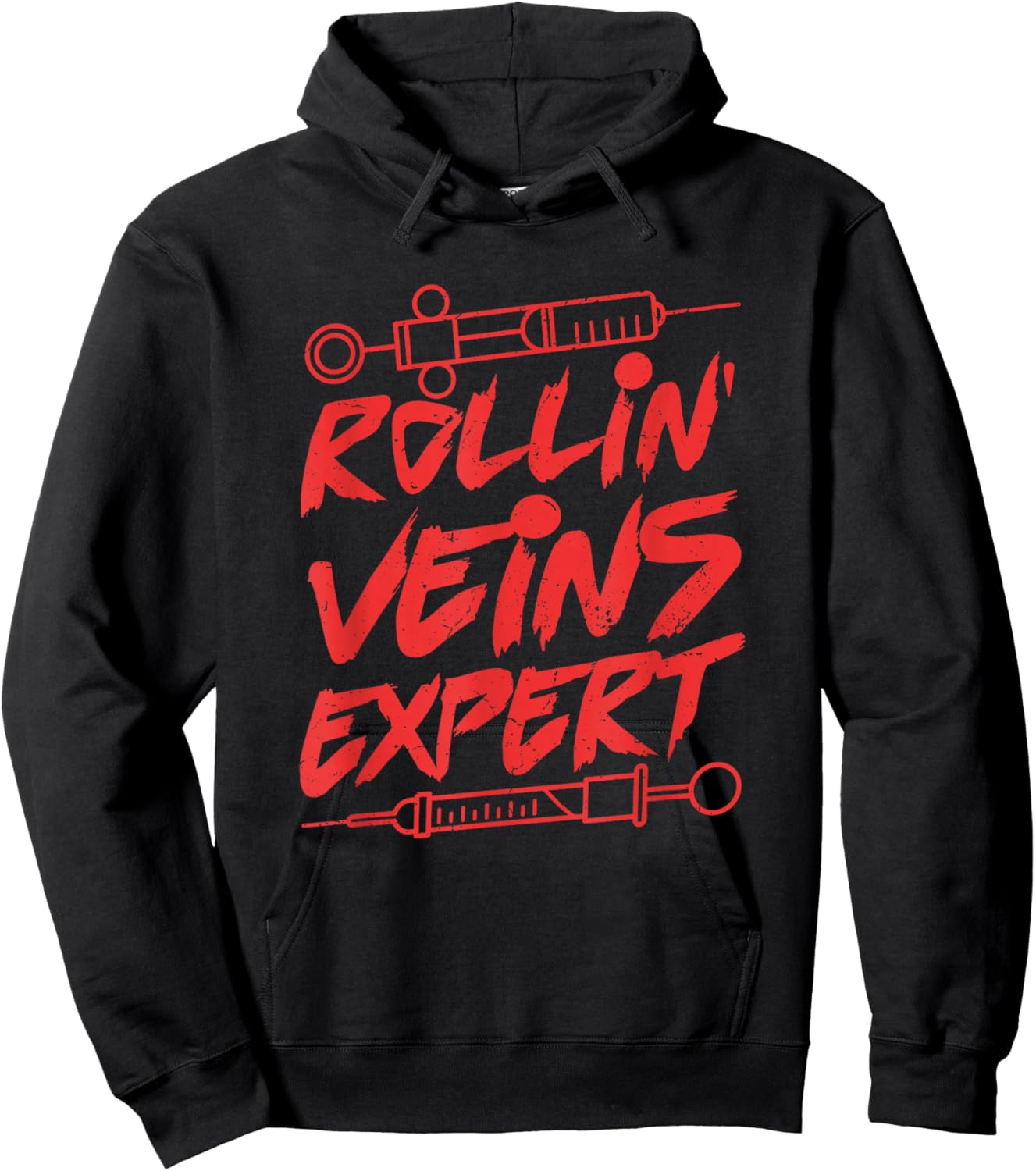Phlebotomy rolling veins accessories - Phlebotomist Hoodie - Hoodie | Black