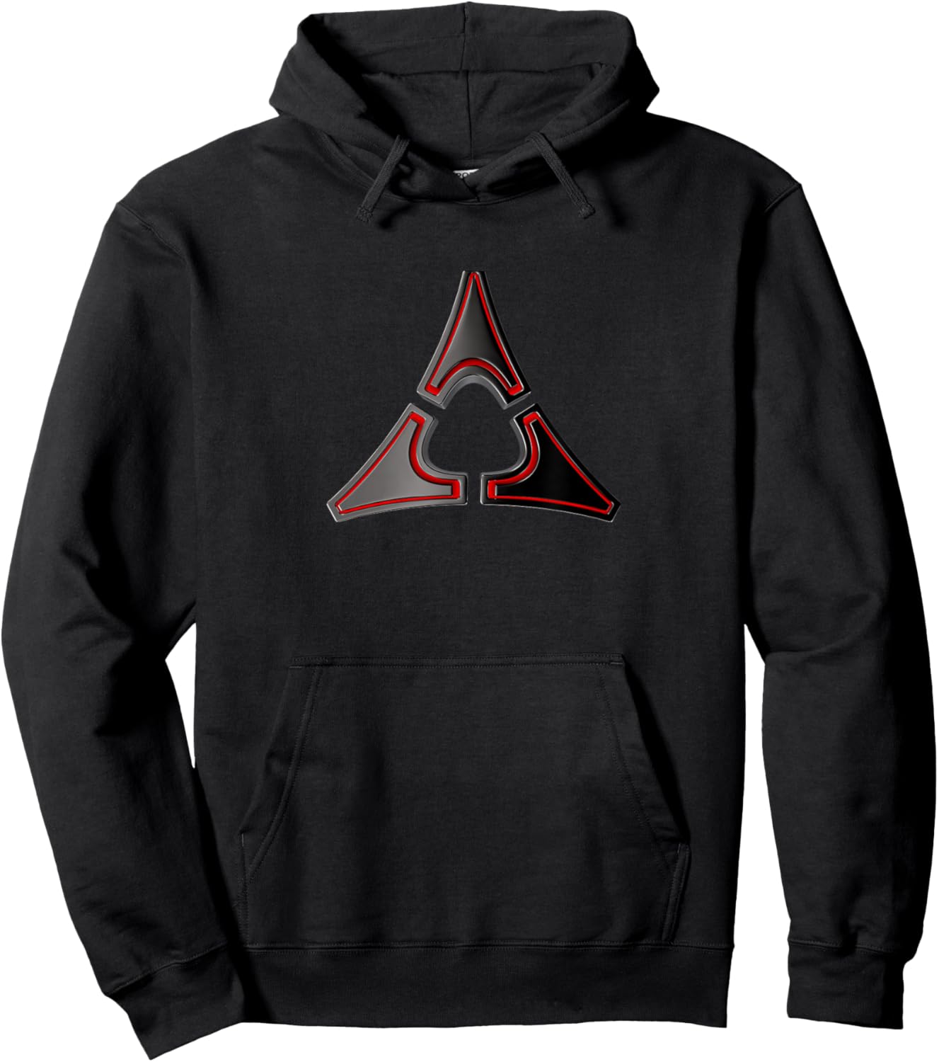 Dodge Electrification Fratzog Logo Red Hoodie - Hoodie | Black