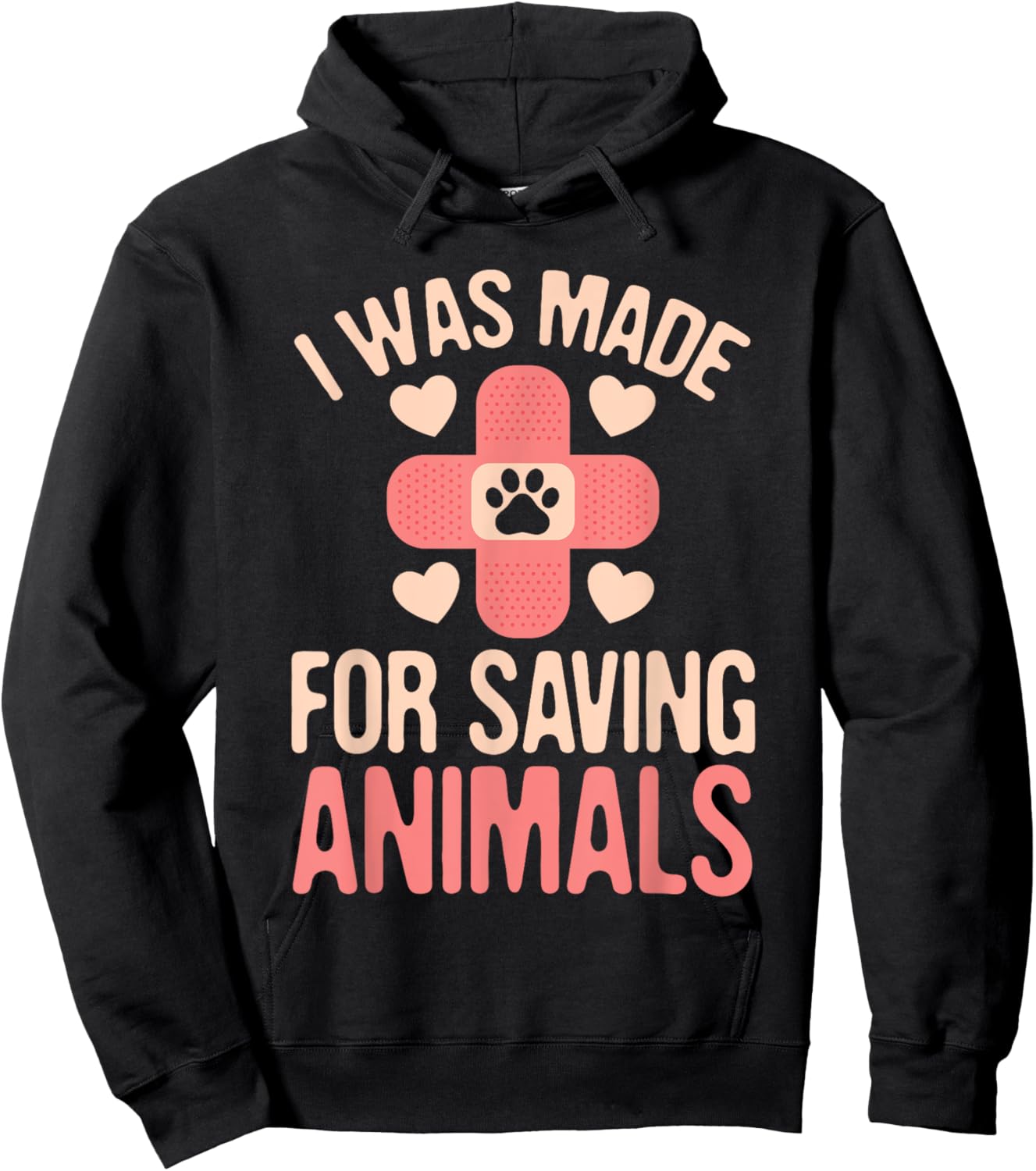 Future Veterinarian Doctor Animals Lover Veterinarians Cute Hoodie - Hoodie | Black