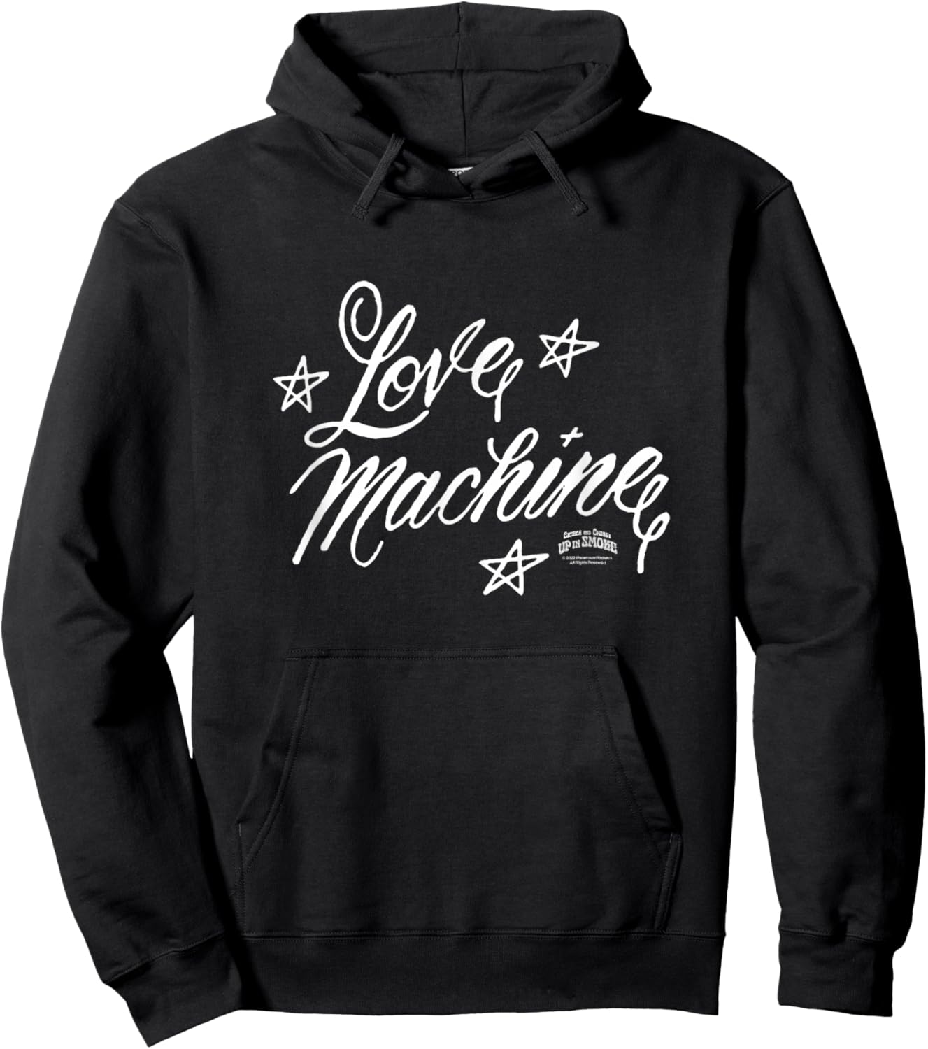 Cheech and Chong's Up in Smoke Love Machine Design Hoodie - Hoodie | Black